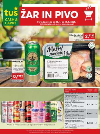 Tuš Cash & Carry katalog - 15.4.2025 - 14.5.2025.