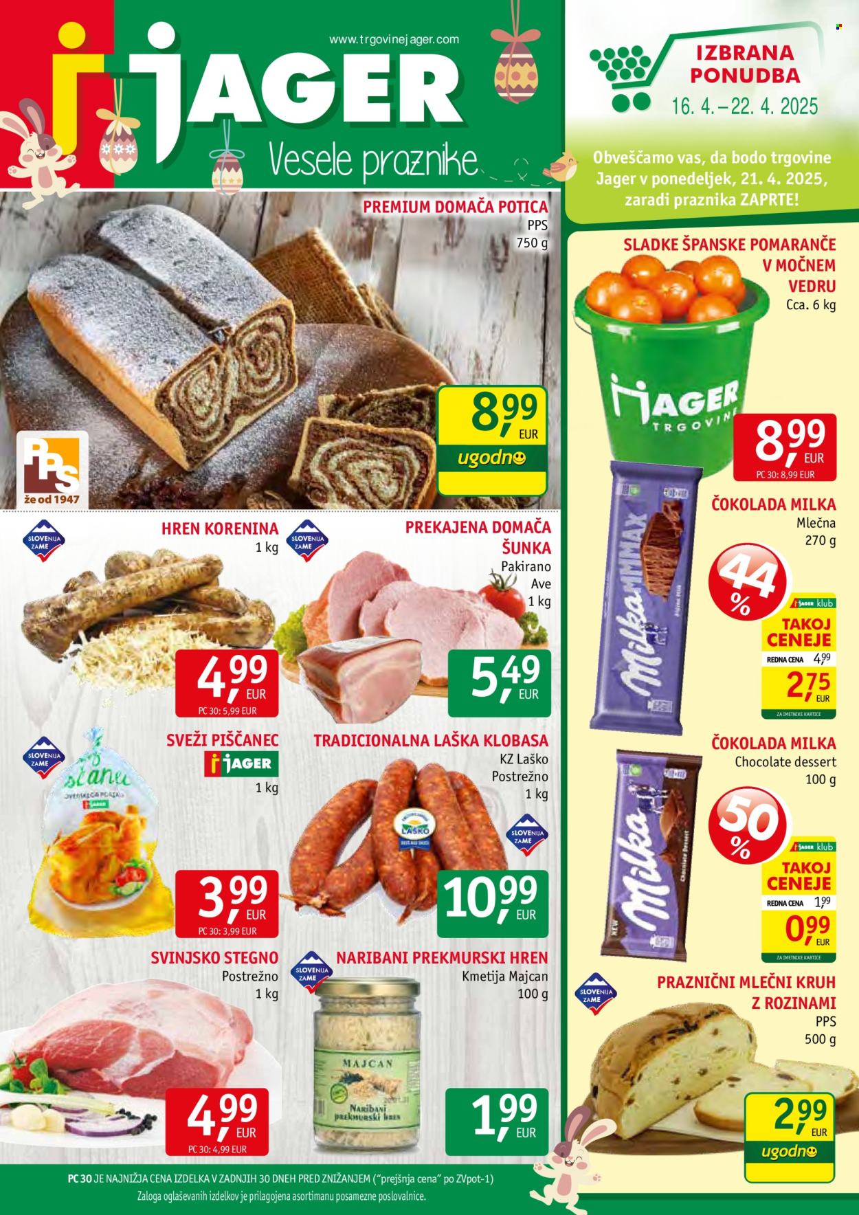 JAGER katalog - 16.4.2025 - 22.4.2025. Stran 1