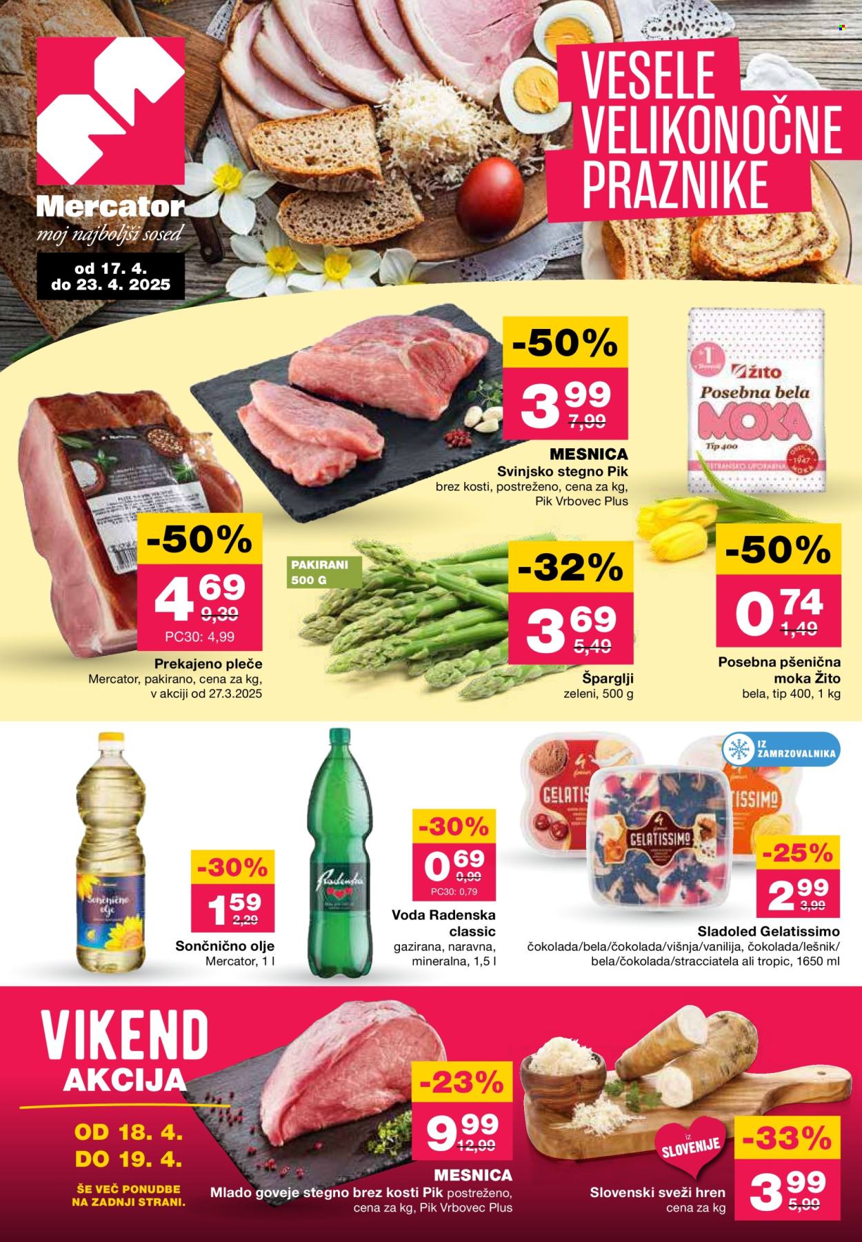 Mercator katalog - 17.4.2025 - 23.4.2025. Stran 1