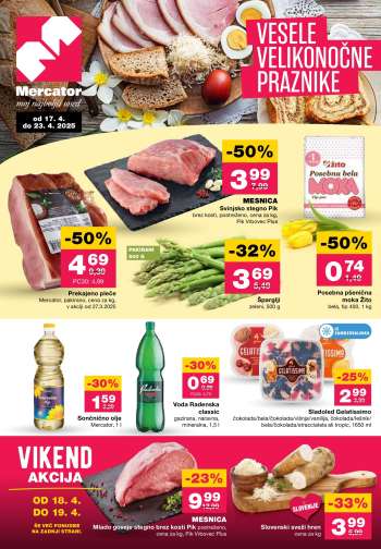 Mercator katalog - 17.4.2025 - 23.4.2025.
