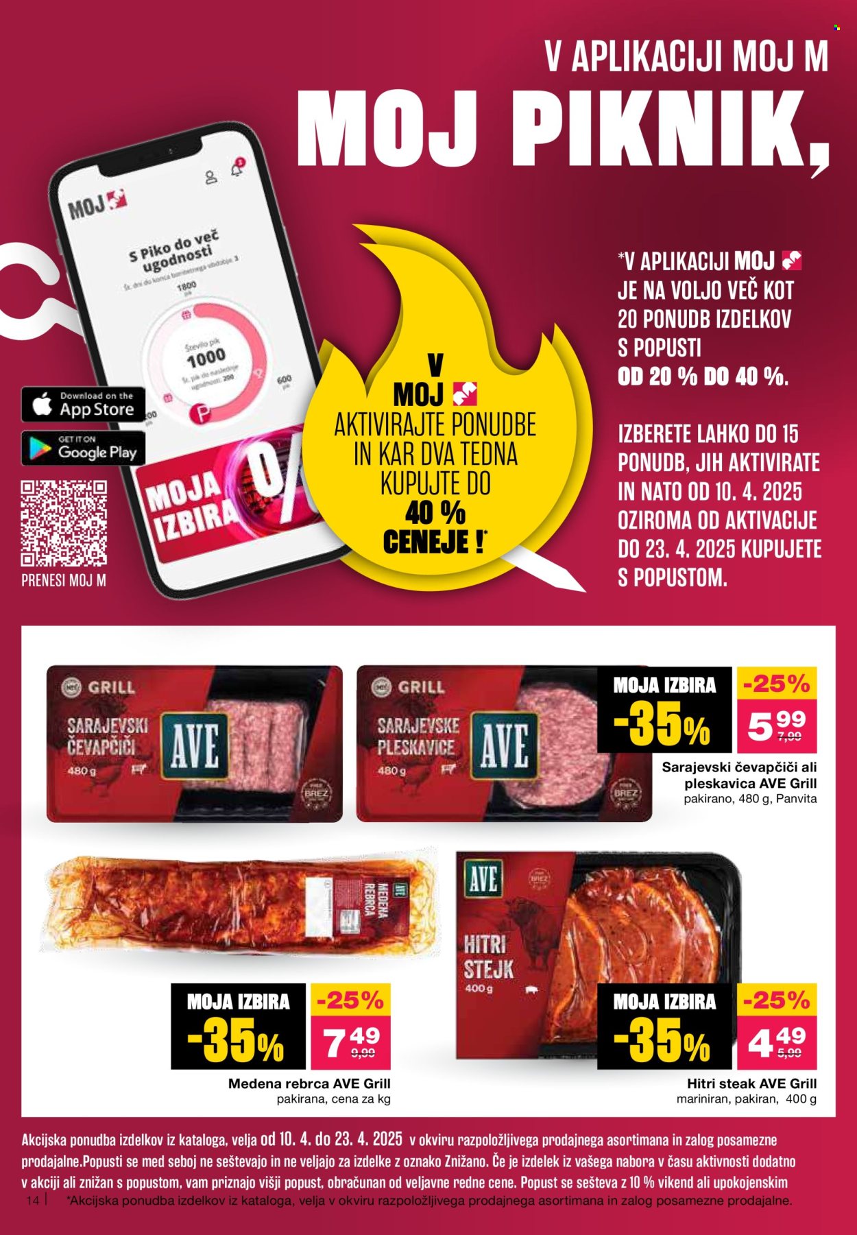 Mercator katalog - 17.4.2025 - 23.4.2025. Stran 14