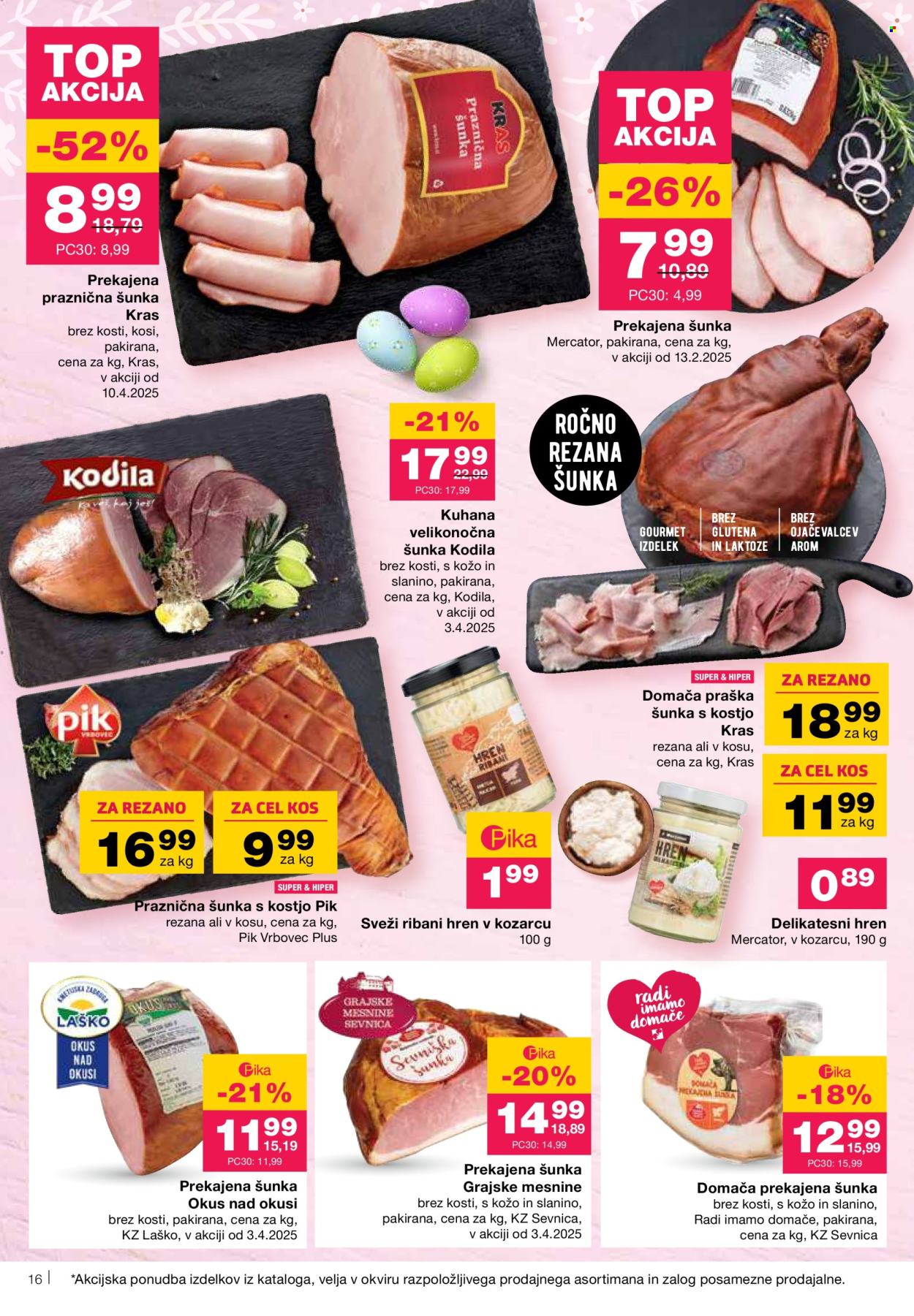 Mercator katalog - 17.4.2025 - 23.4.2025. Stran 16