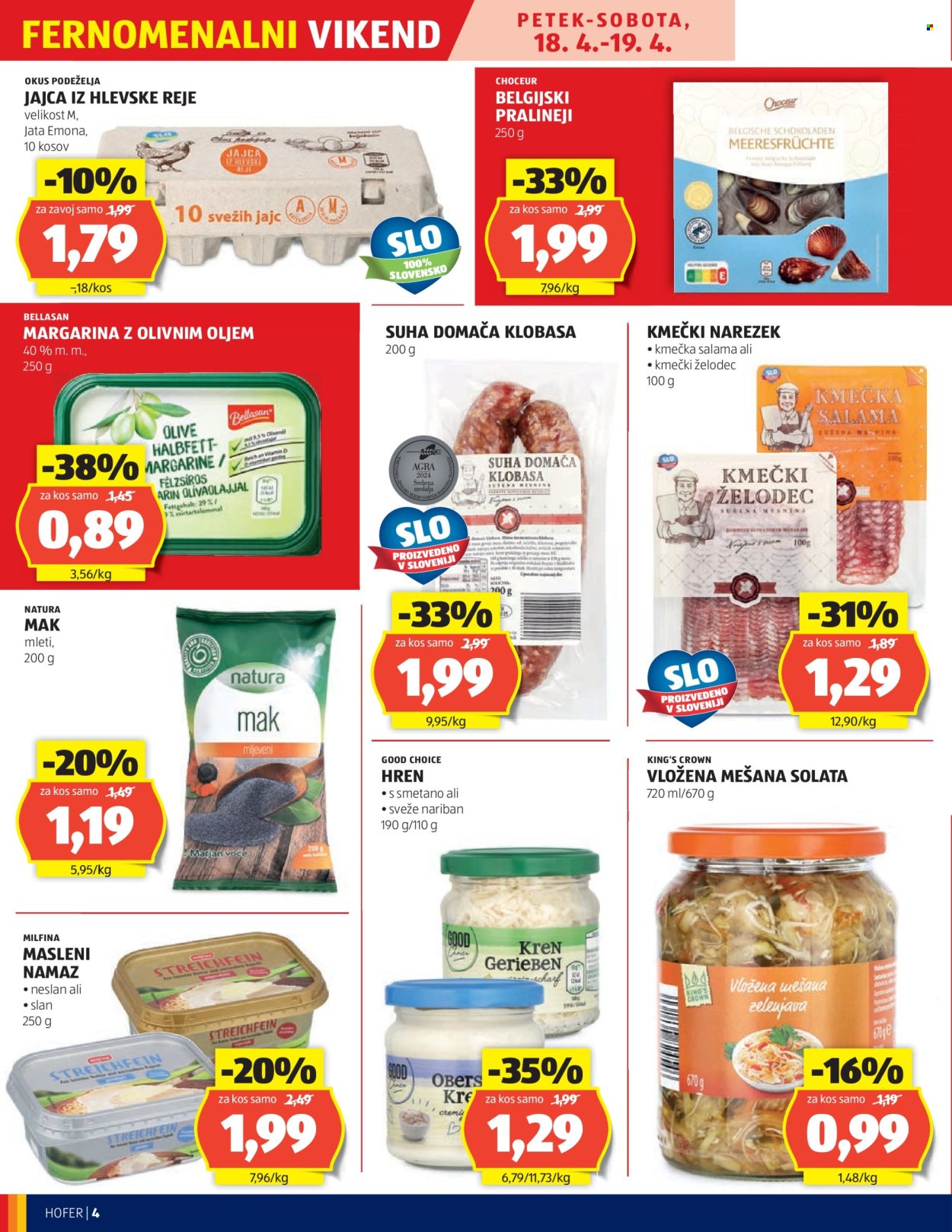 Hofer katalog - 17.4.2025 - 26.4.2025. Stran 4