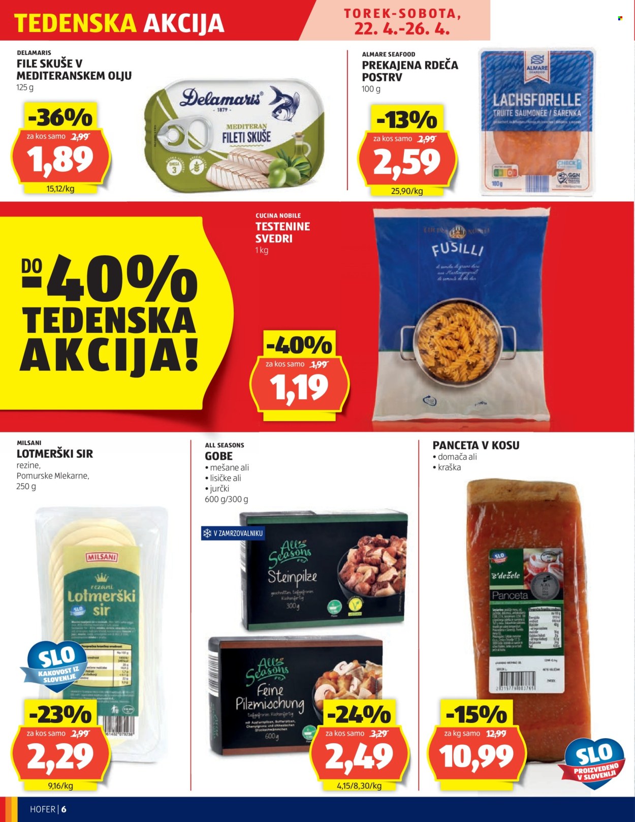 Hofer katalog - 17.4.2025 - 26.4.2025. Stran 6
