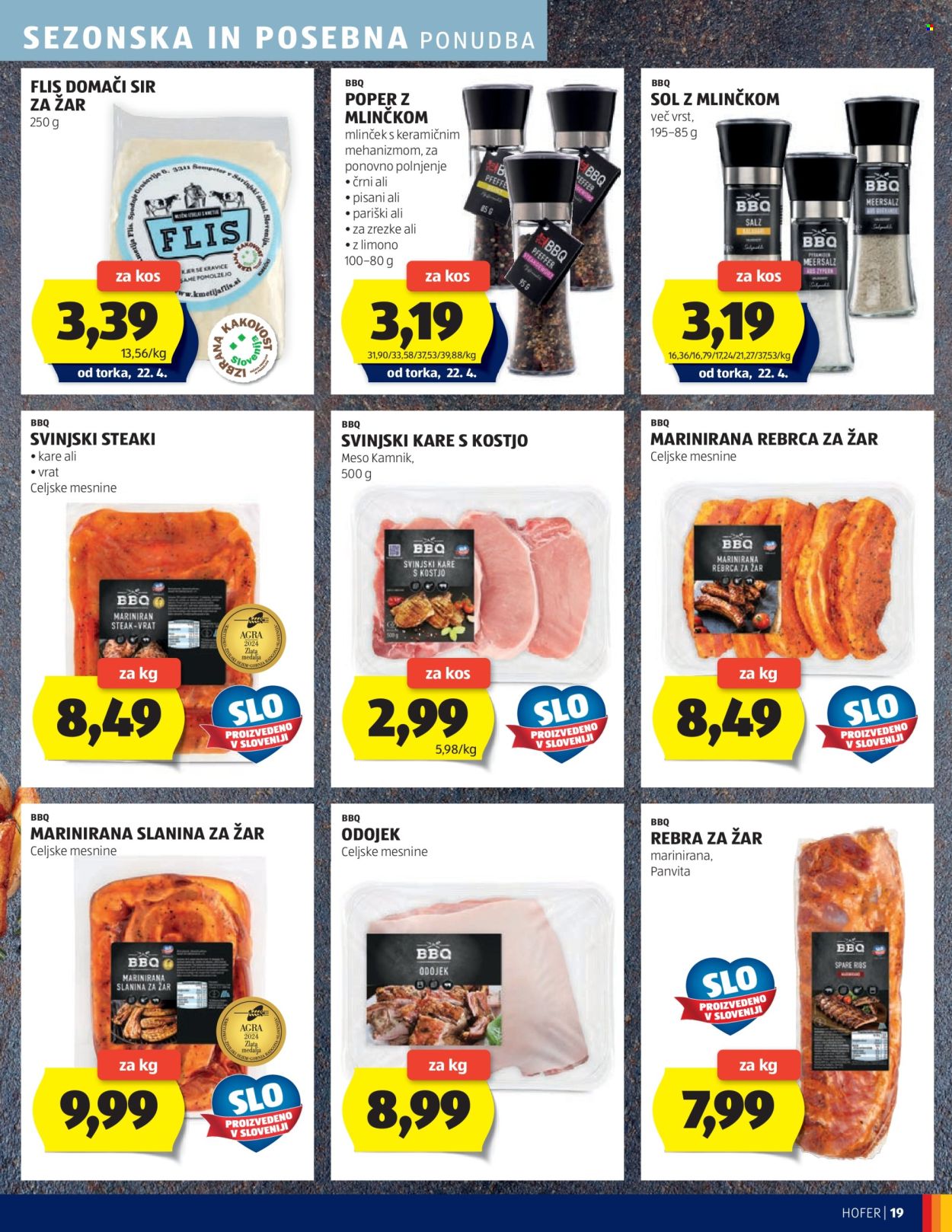 Hofer katalog - 17.4.2025 - 26.4.2025. Stran 19