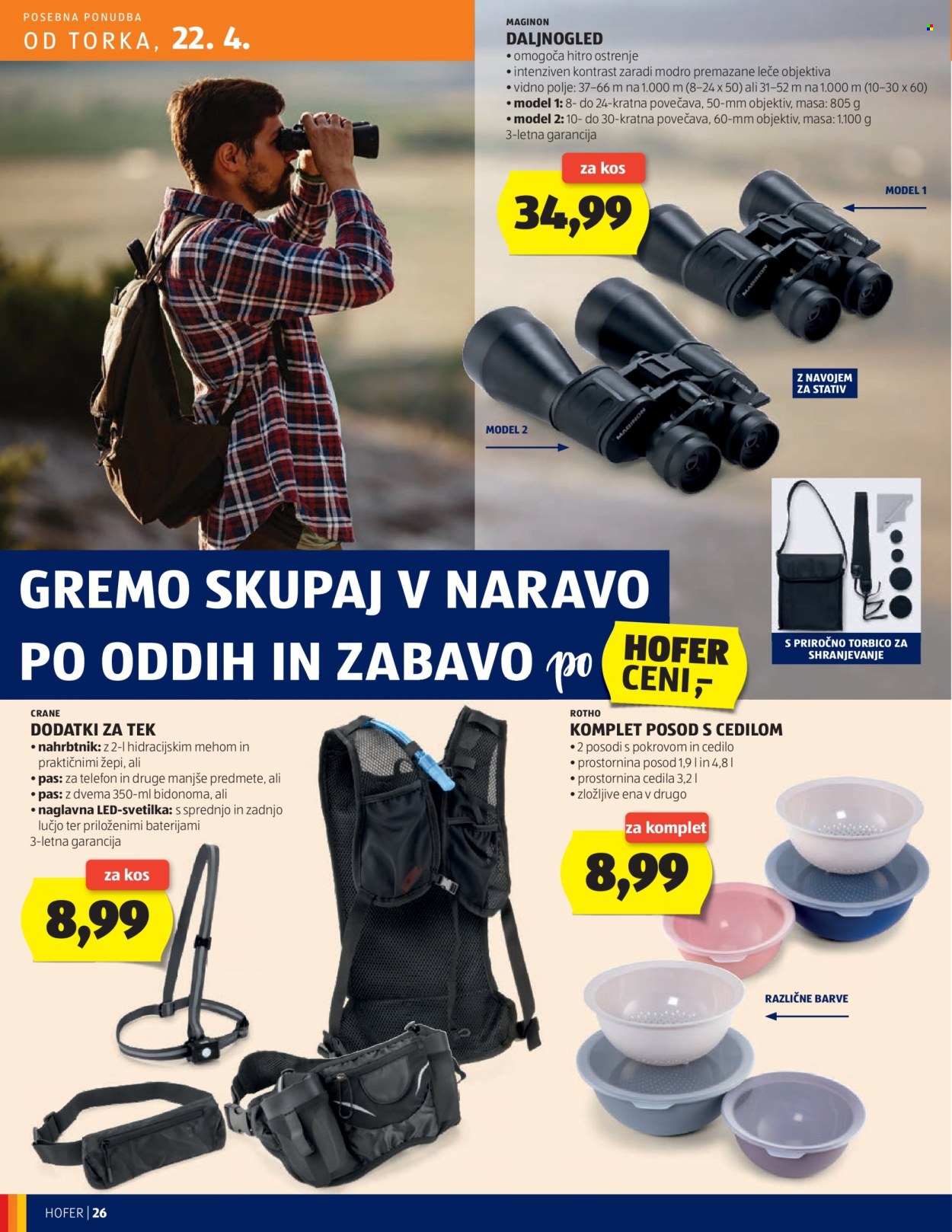 Hofer katalog - 17.4.2025 - 26.4.2025. Stran 26