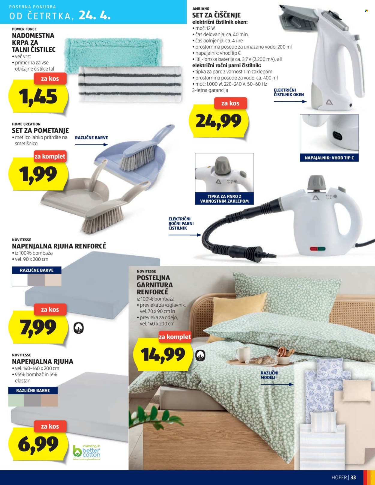 Hofer katalog - 17.4.2025 - 26.4.2025. Stran 33