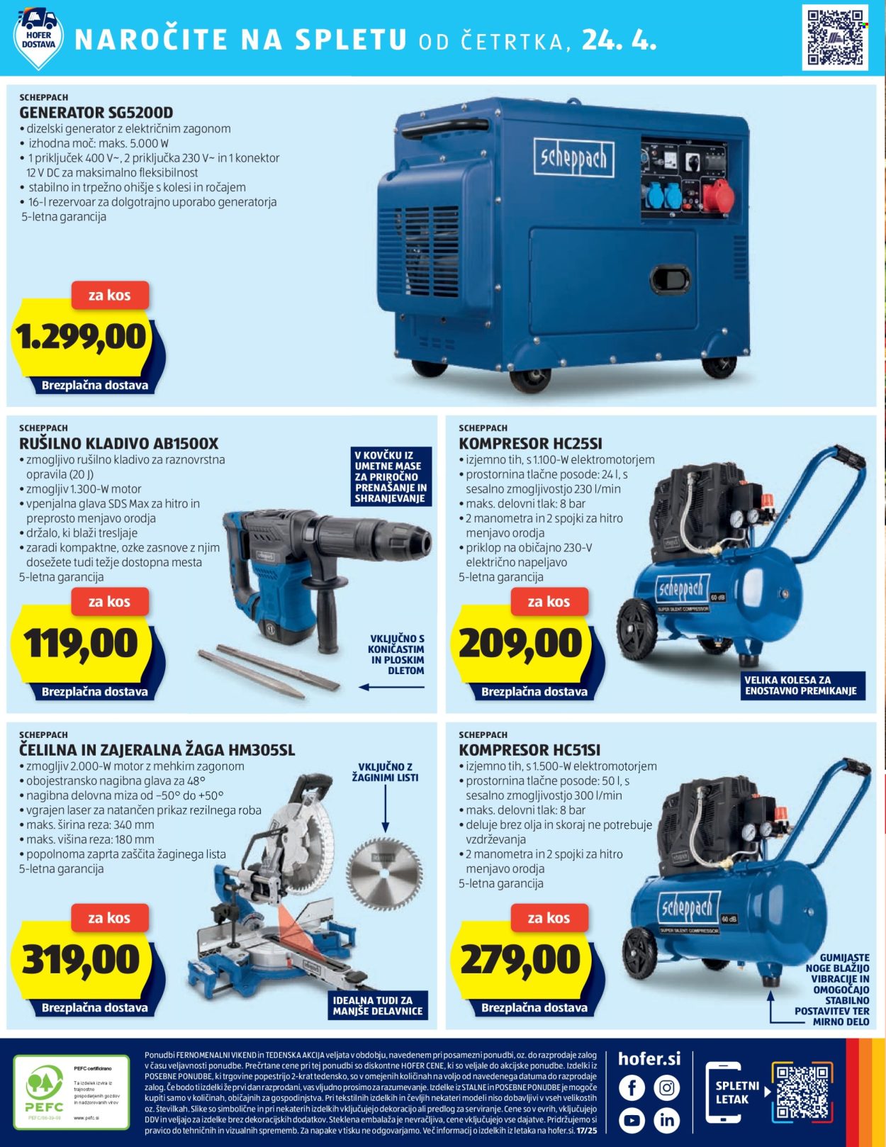Hofer katalog - 17.4.2025 - 26.4.2025. Stran 40