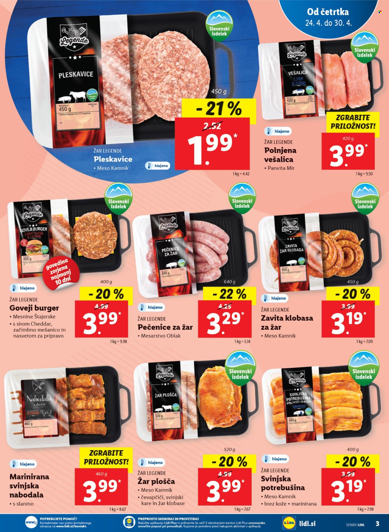Lidl katalog - 24.4.2025 - 30.4.2025. Stran 3