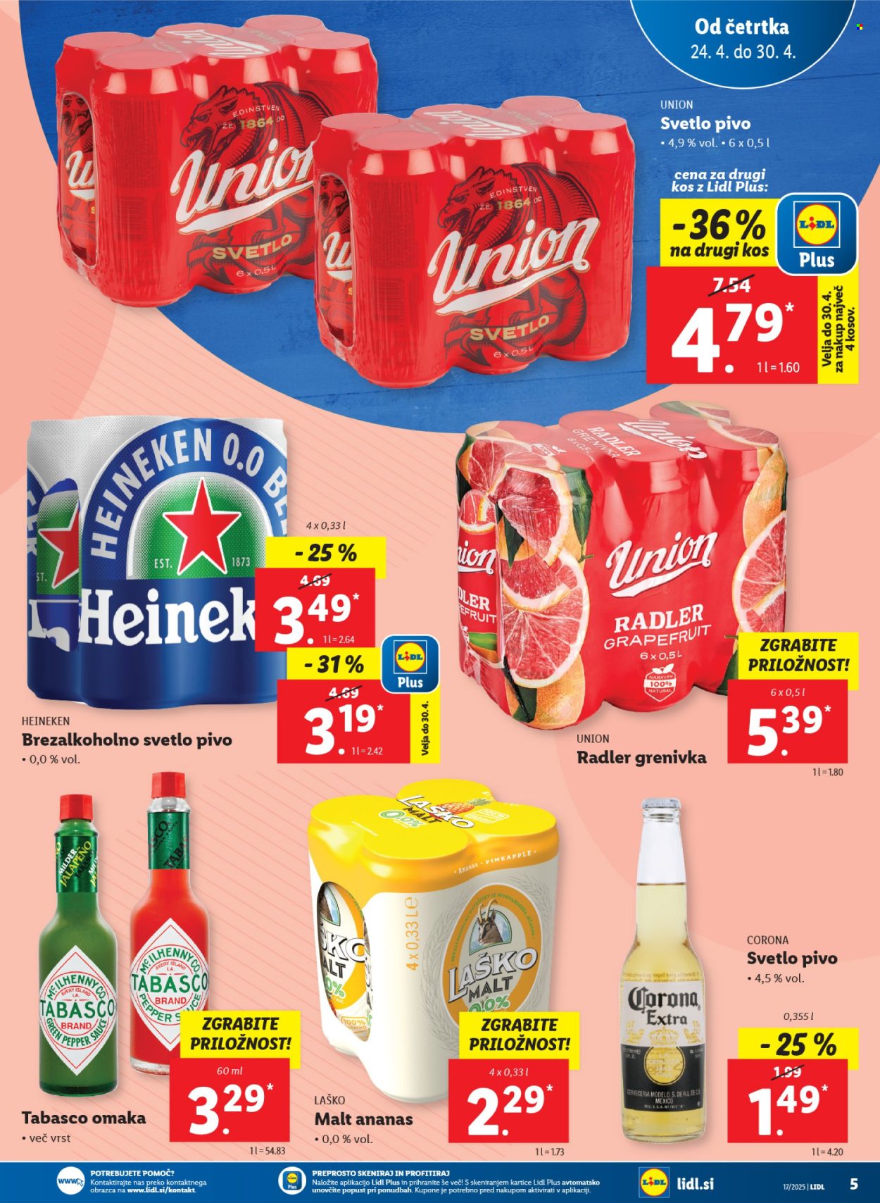 Lidl katalog - 24.4.2025 - 30.4.2025. Stran 5