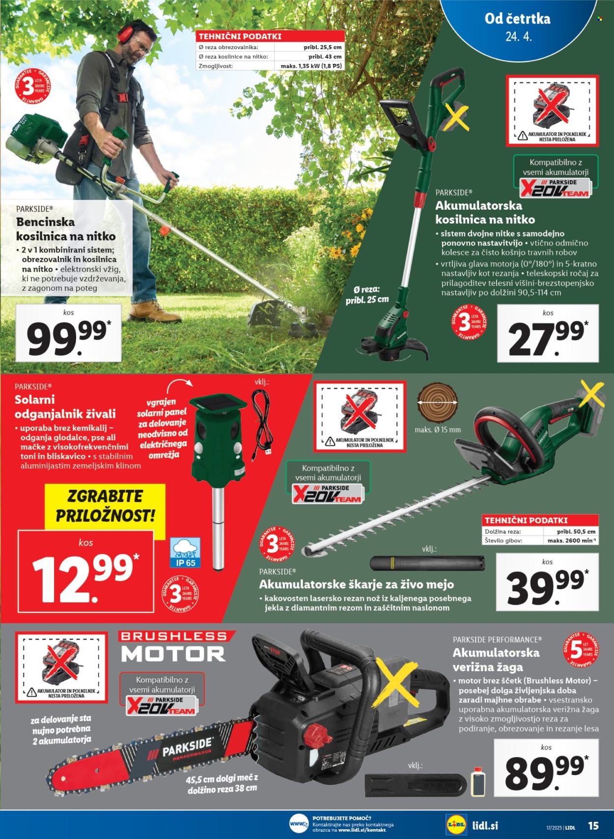 Lidl katalog - 24.4.2025 - 30.4.2025. Stran 33