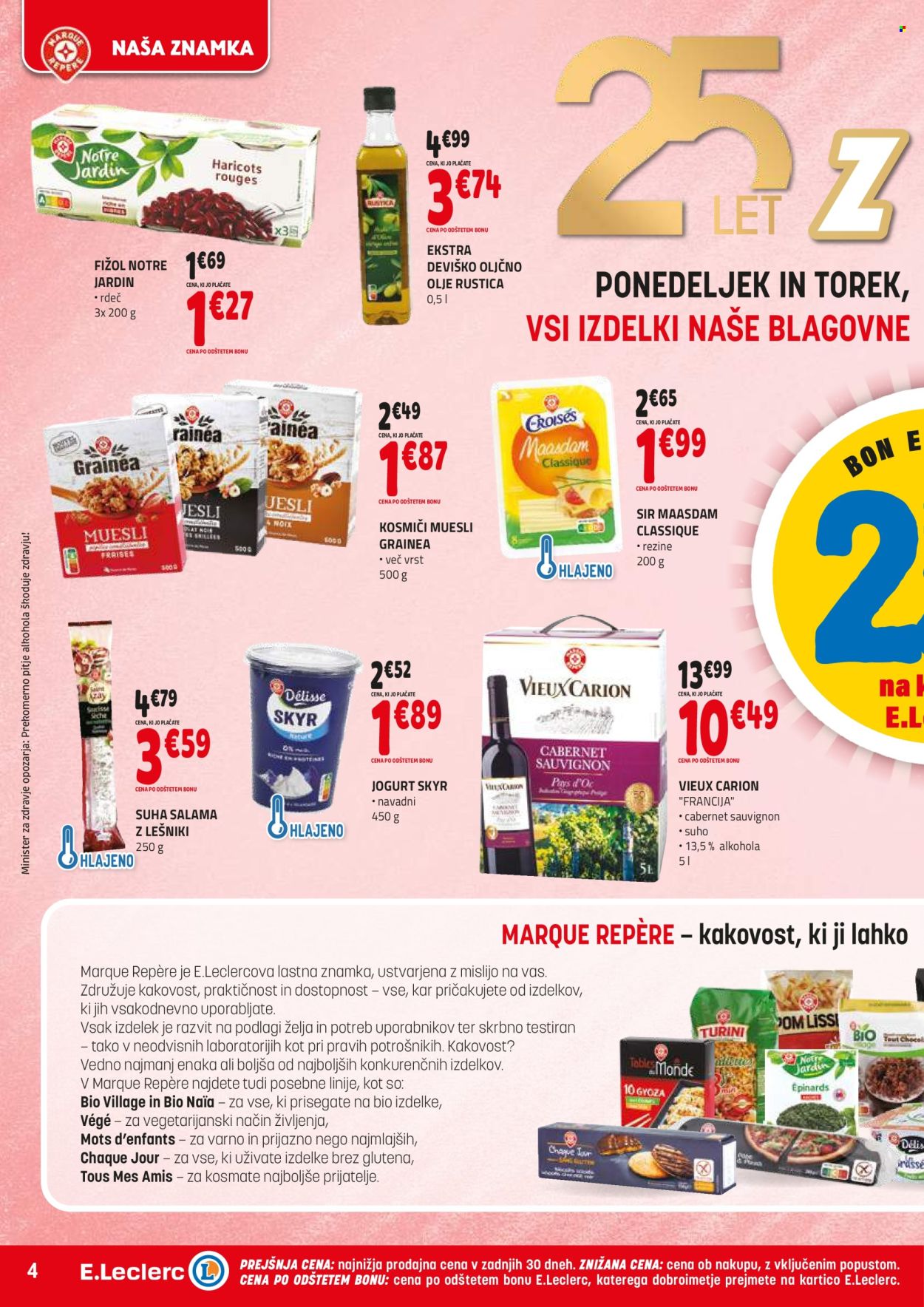 E.Leclerc katalog - 23.4.2025 - 3.5.2025. Stran 4