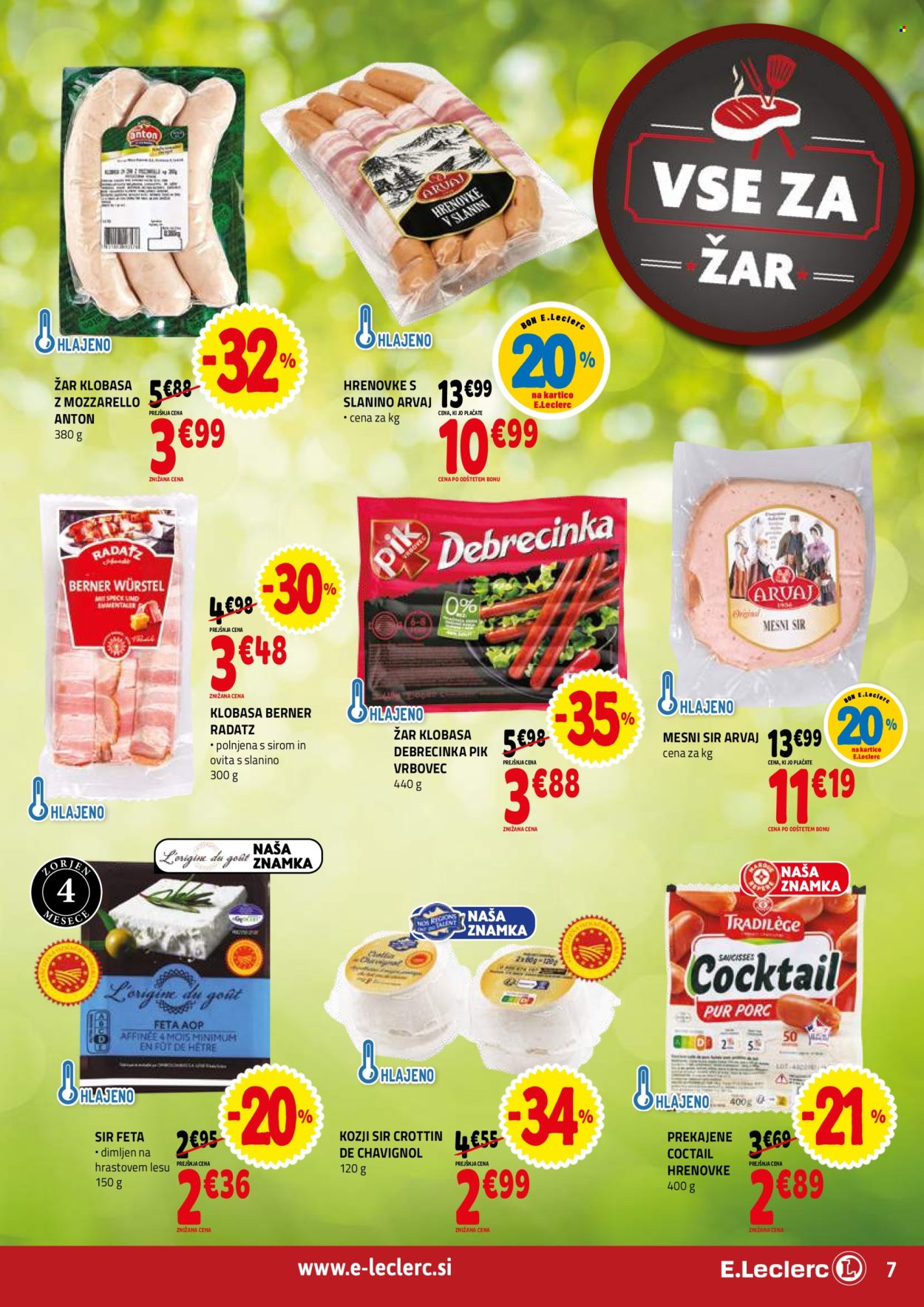 E.Leclerc katalog - 23.4.2025 - 3.5.2025. Stran 7