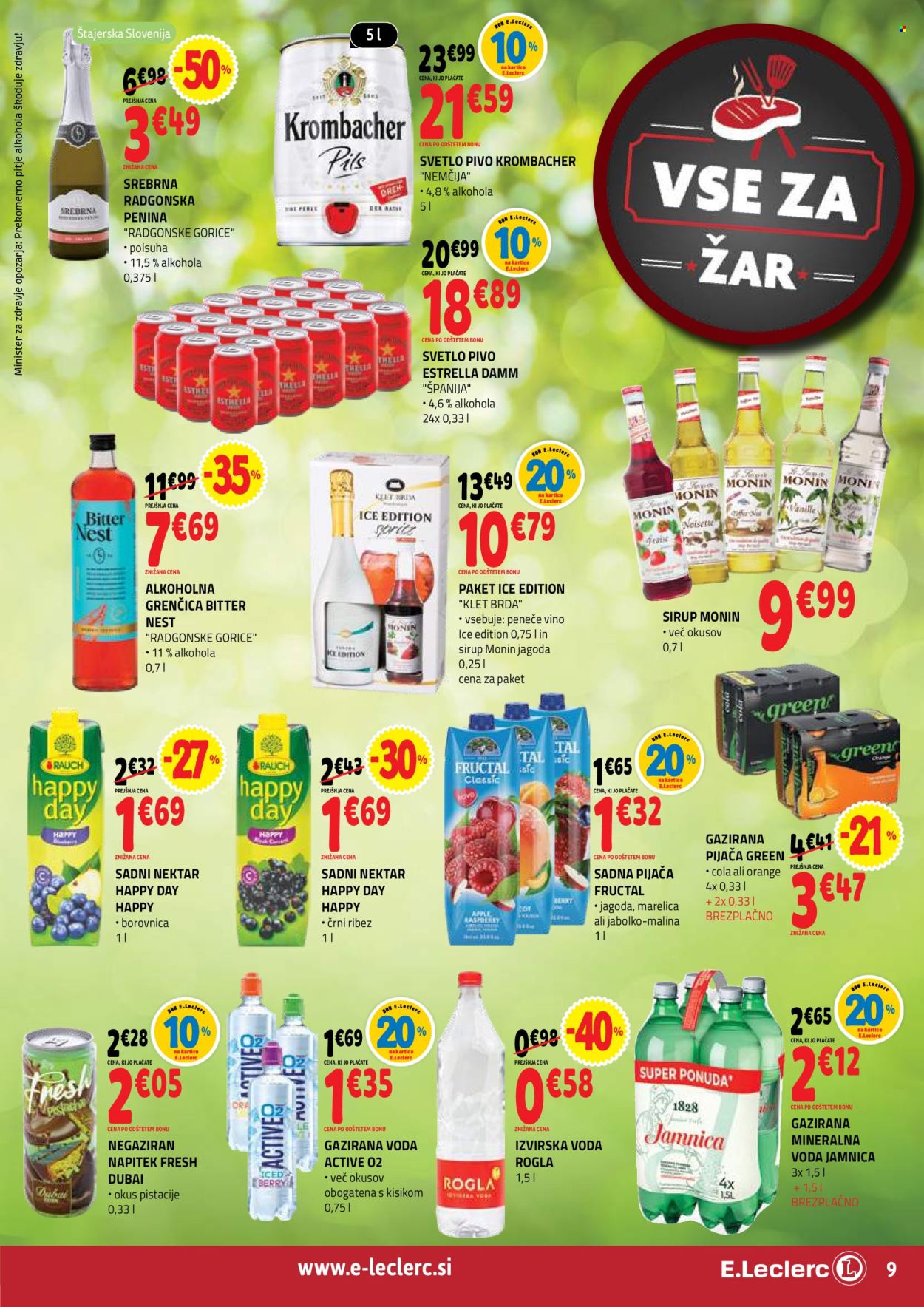 E.Leclerc katalog - 23.4.2025 - 3.5.2025. Stran 9