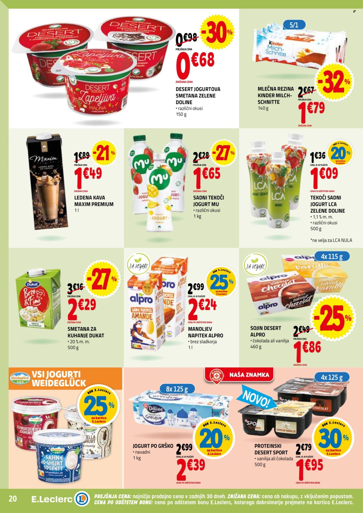E.Leclerc katalog - 23.4.2025 - 3.5.2025. Stran 20