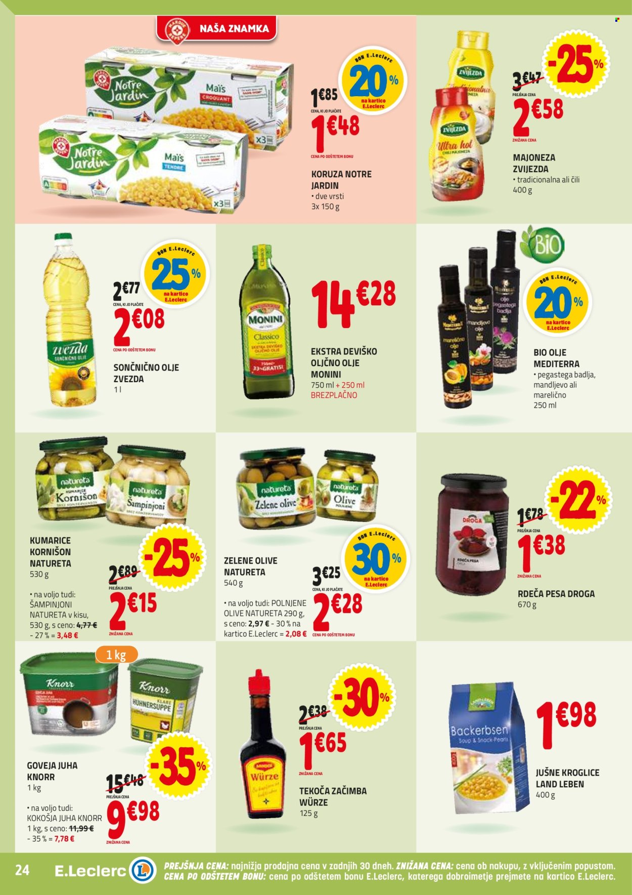 E.Leclerc katalog - 23.4.2025 - 3.5.2025. Stran 24