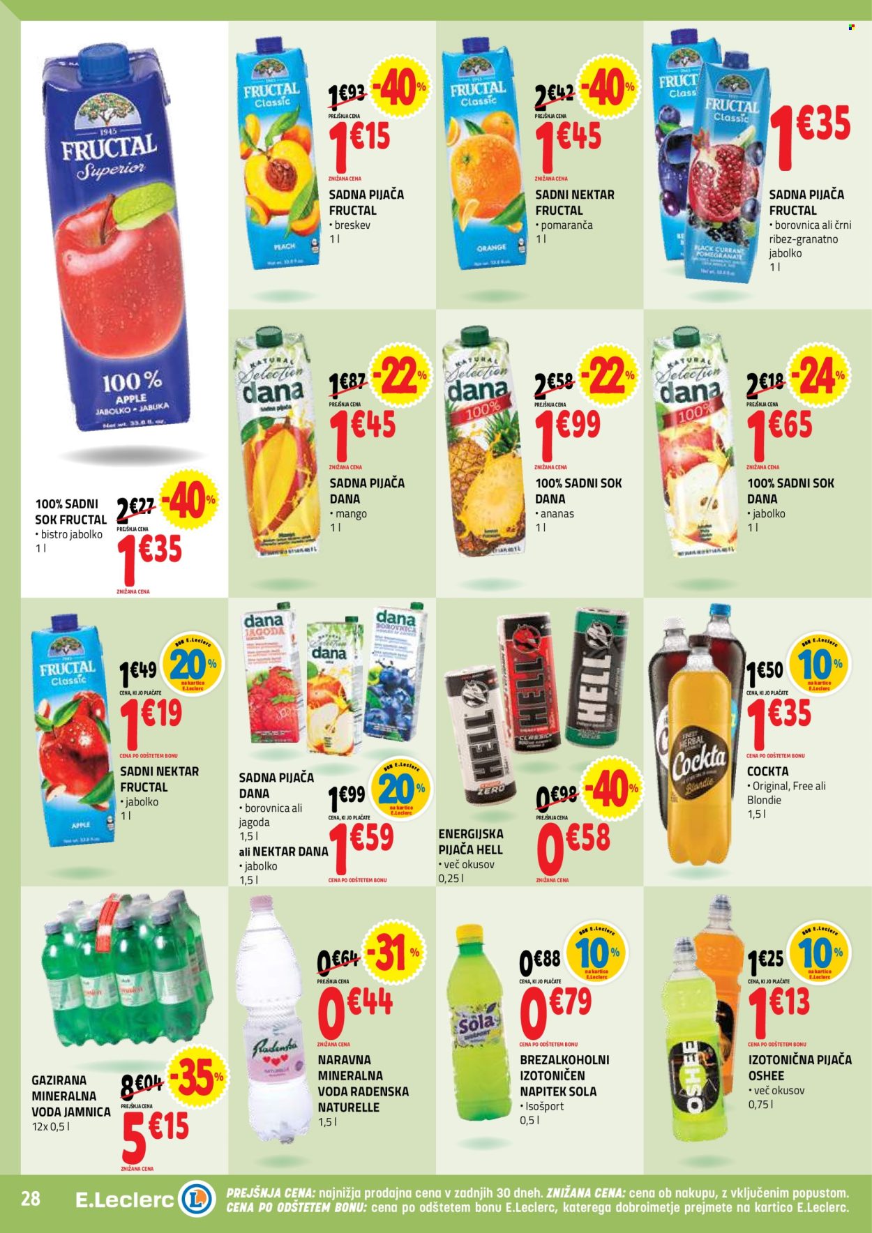 E.Leclerc katalog - 23.4.2025 - 3.5.2025. Stran 28