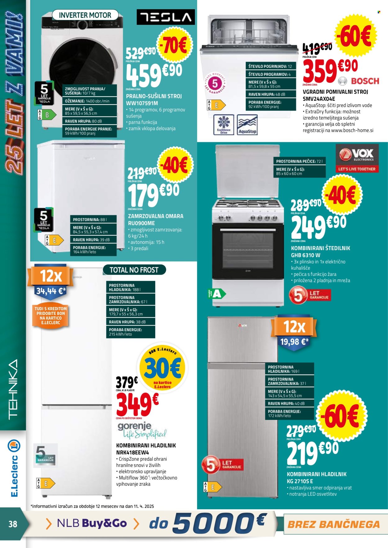 E.Leclerc katalog - 23.4.2025 - 3.5.2025. Stran 38
