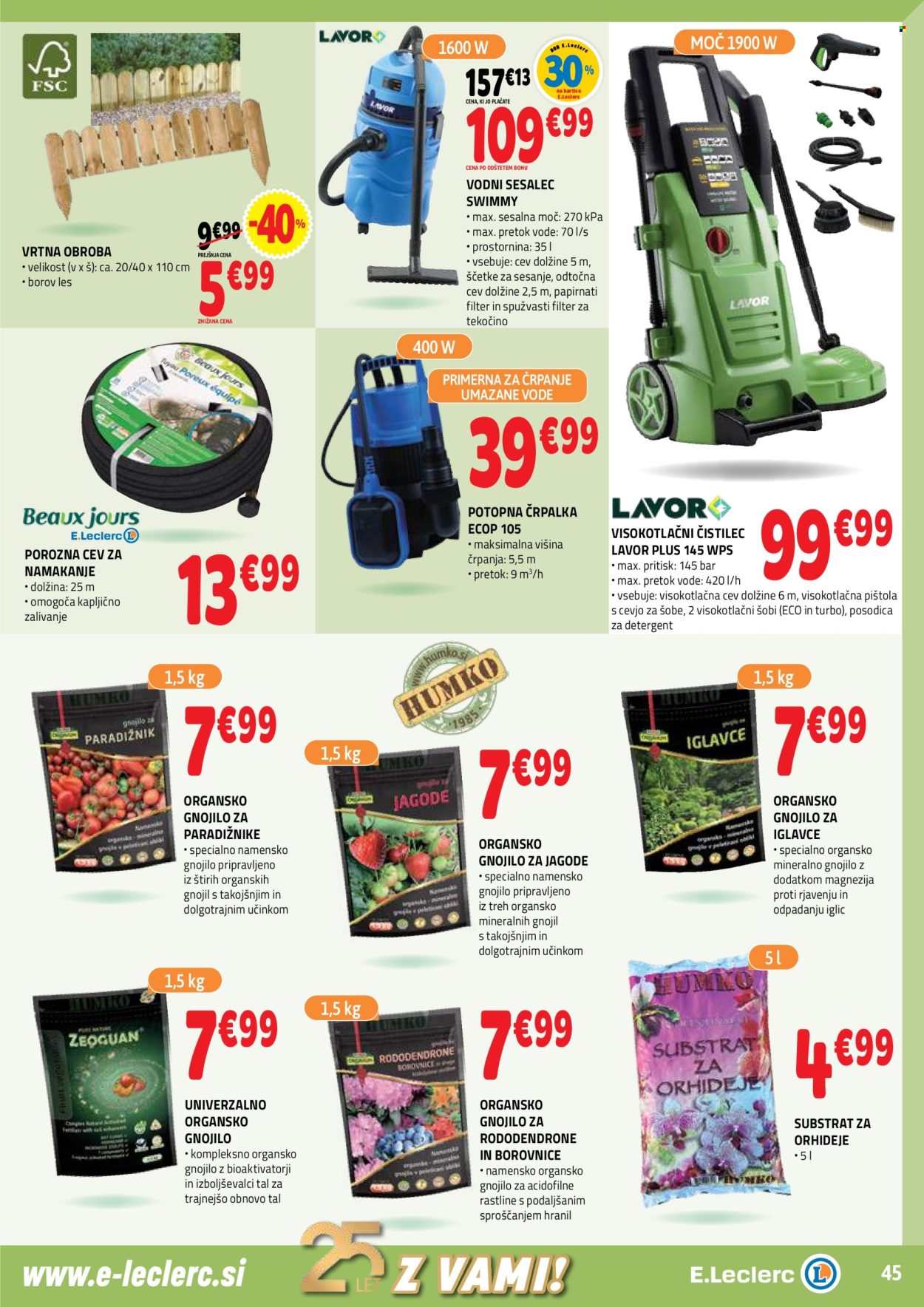 E.Leclerc katalog - 23.4.2025 - 3.5.2025. Stran 45