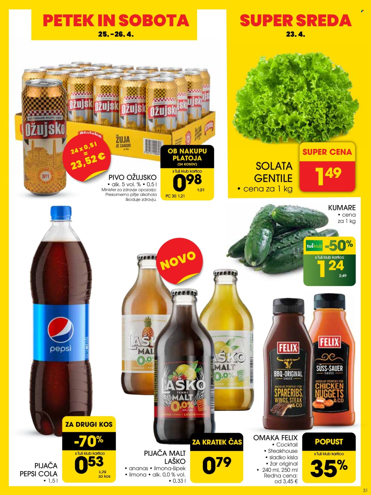 Tuš katalog - 23.4.2025 - 6.5.2025. Stran 31