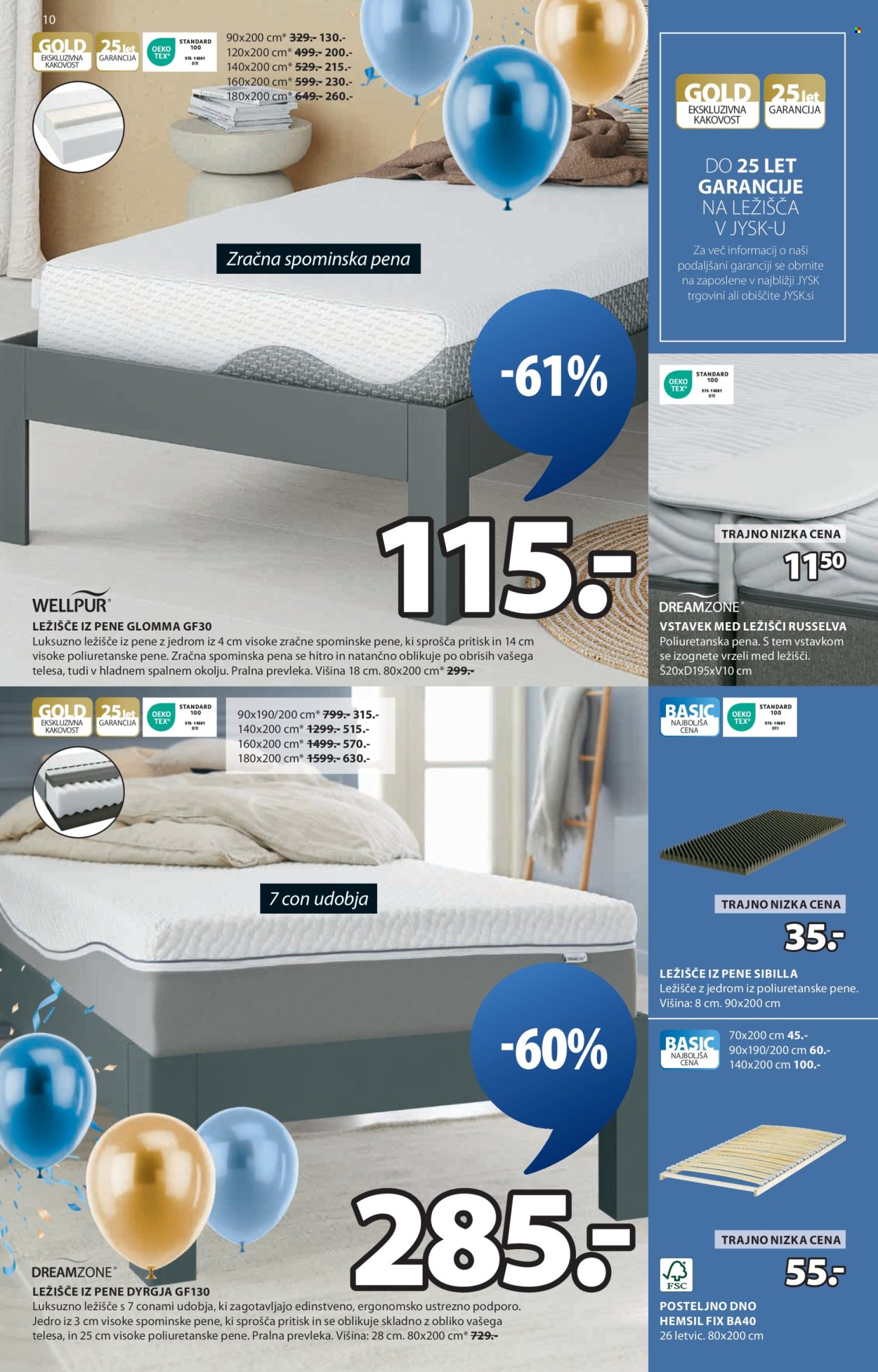 JYSK katalog - 16.4.2025 - 18.5.2025. Stran 10
