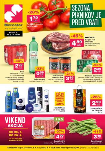 Mercator katalog - 24.4.2025 - 7.5.2025.