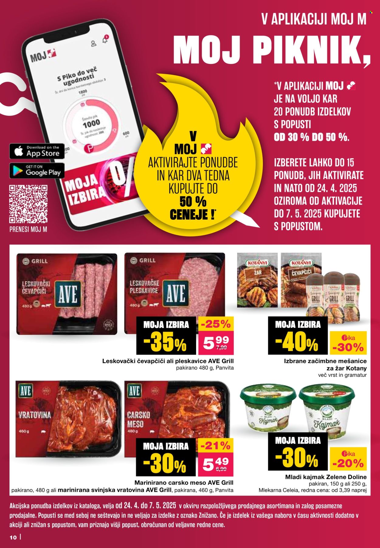 Mercator katalog - 24.4.2025 - 7.5.2025. Stran 10