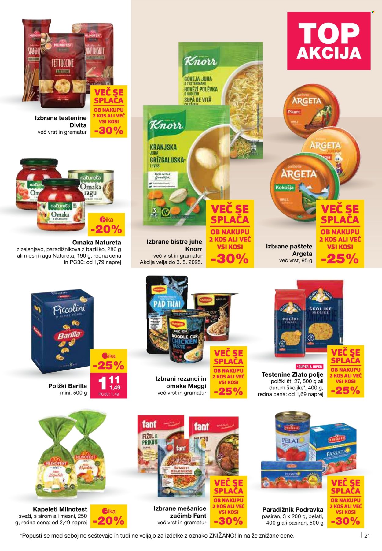 Mercator katalog - 24.4.2025 - 7.5.2025. Stran 21