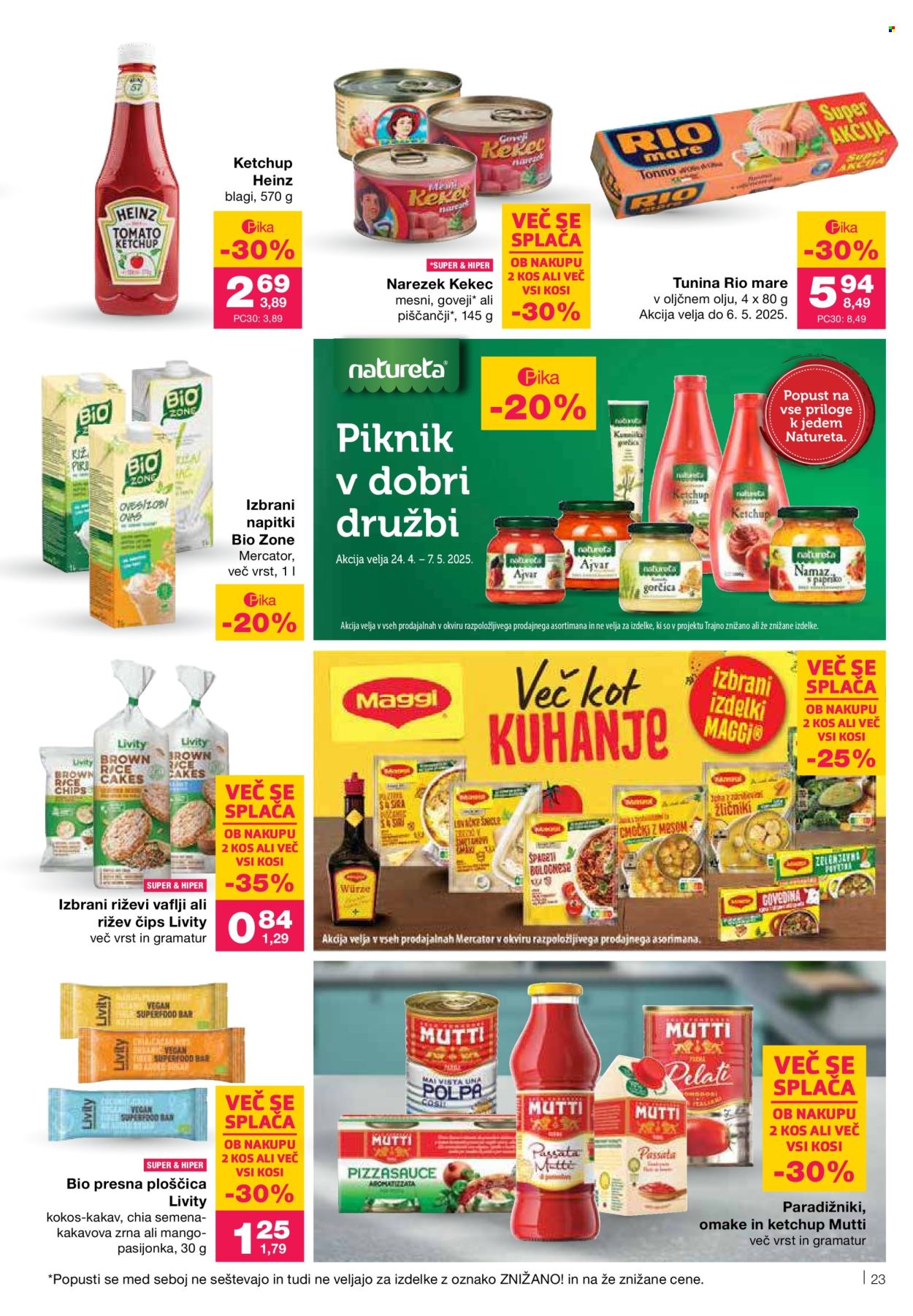 Mercator katalog - 24.4.2025 - 7.5.2025. Stran 23