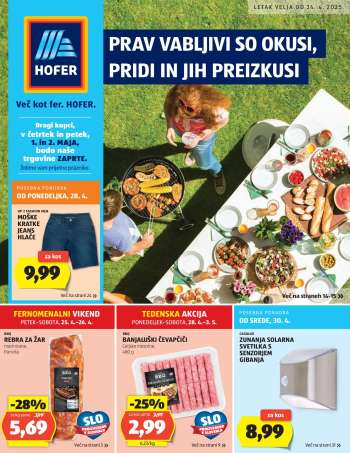 Hofer katalog - 24.4.2025 - 3.5.2025.