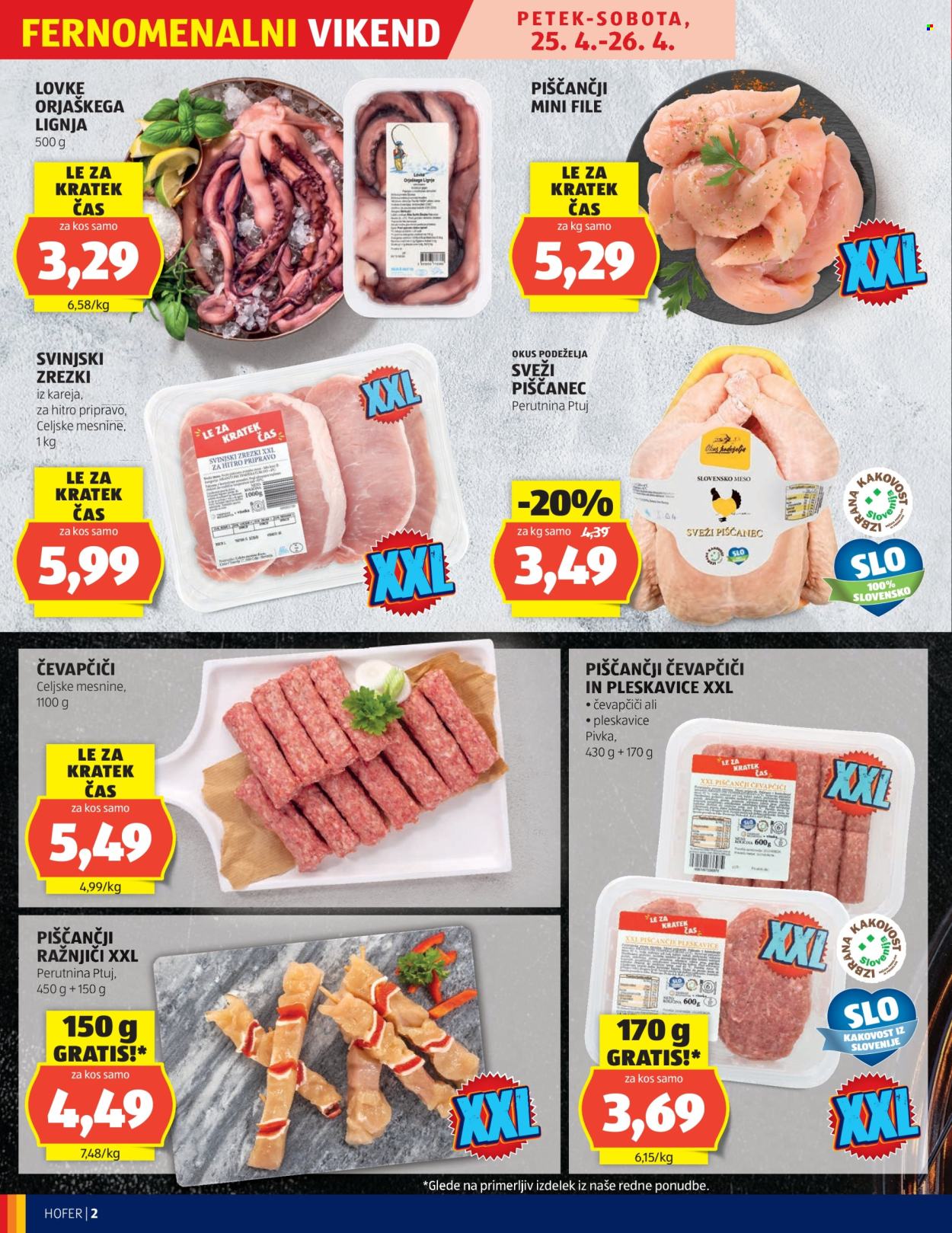 Hofer katalog - 24.4.2025 - 3.5.2025. Stran 2