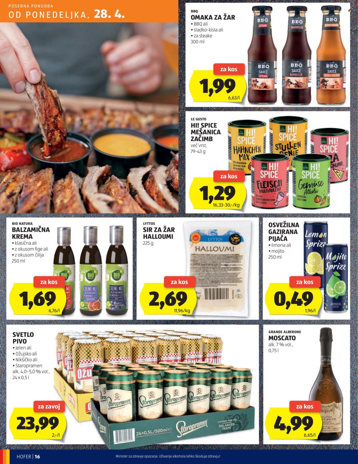 Hofer katalog - 24.4.2025 - 3.5.2025. Stran 16