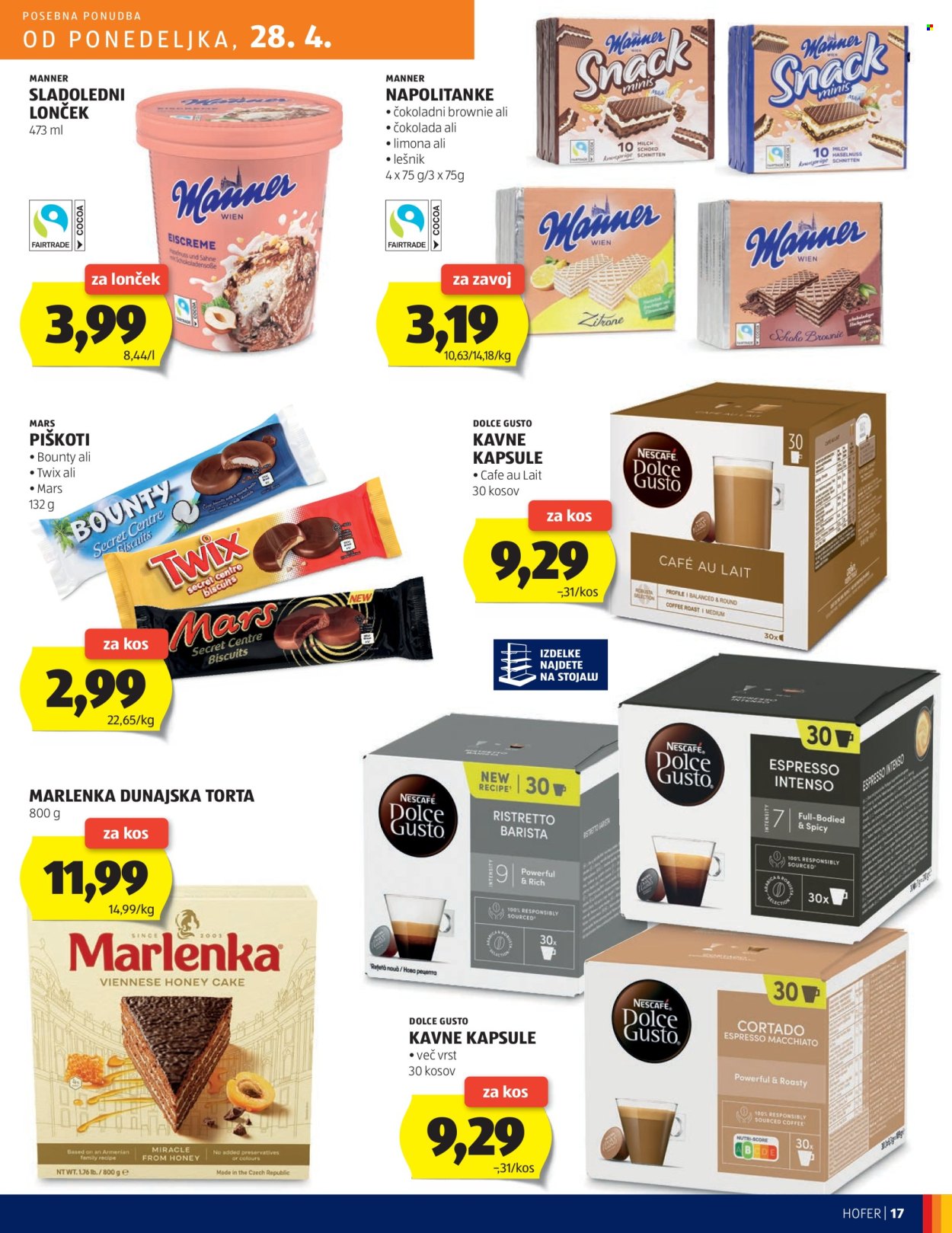 Hofer katalog - 24.4.2025 - 3.5.2025. Stran 17