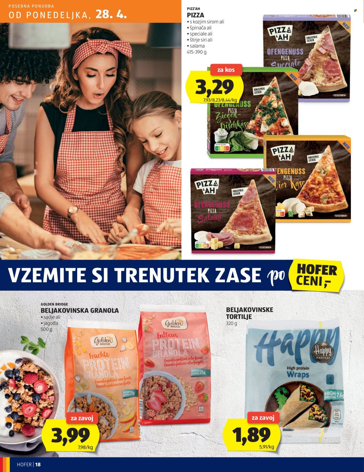 Hofer katalog - 24.4.2025 - 3.5.2025. Stran 18