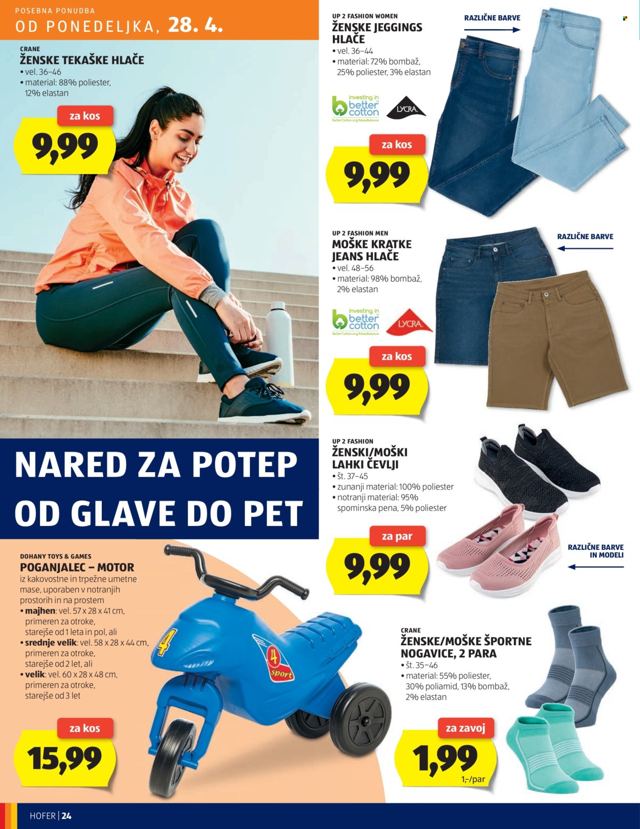 Hofer katalog - 24.4.2025 - 3.5.2025. Stran 24