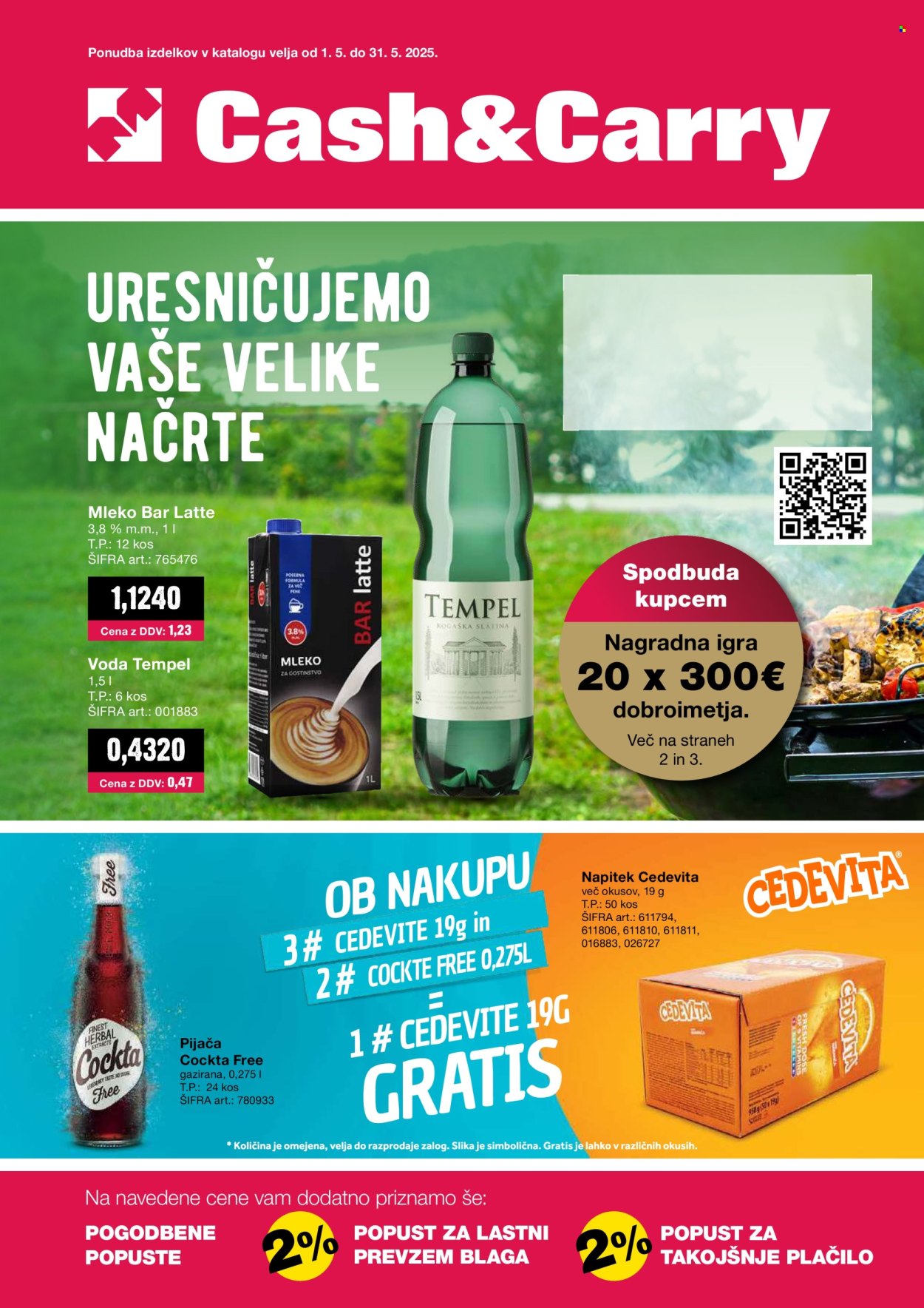 Mercator Cash & Carry katalog - 1.5.2025 - 31.5.2025. Stran 1