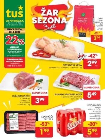 Tuš katalog - 28.4.2025 - 3.5.2025.