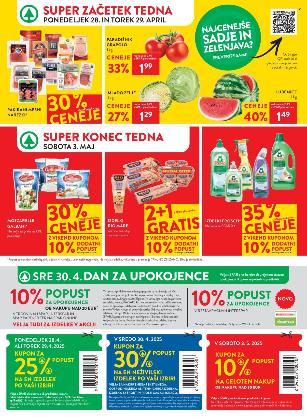 SPAR katalog - 30.4.2025 - 6.5.2025. Stran 30