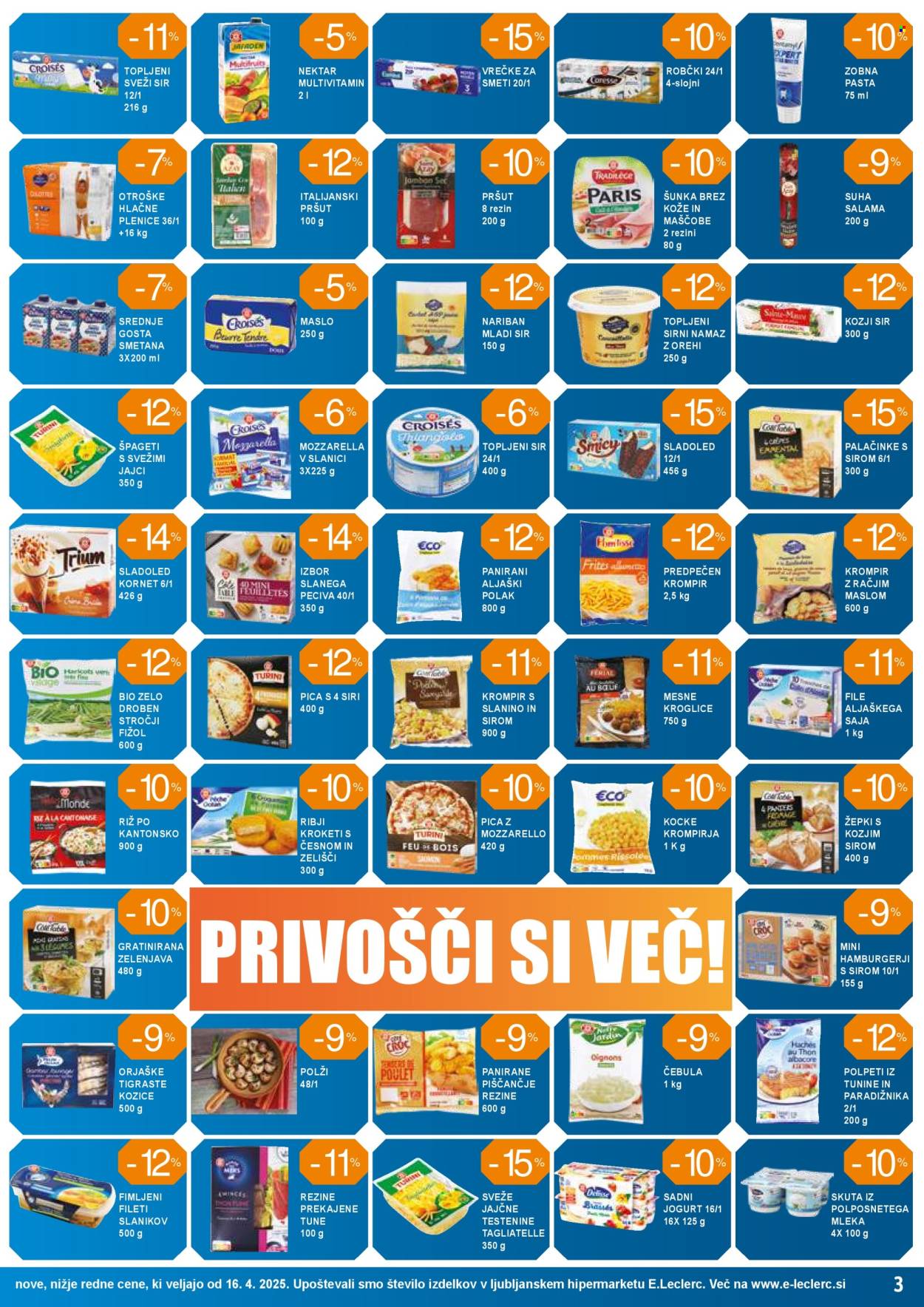 E.Leclerc katalog - 30.4.2025 - 10.5.2025. Stran 3