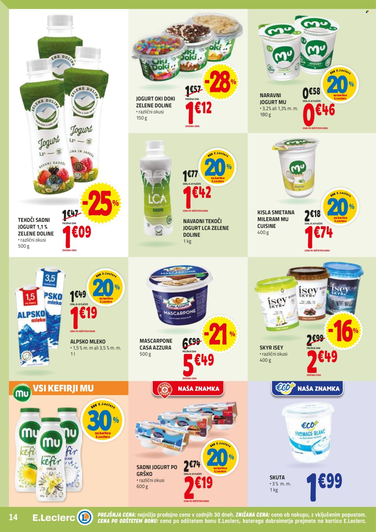 E.Leclerc katalog - 30.4.2025 - 10.5.2025. Stran 14