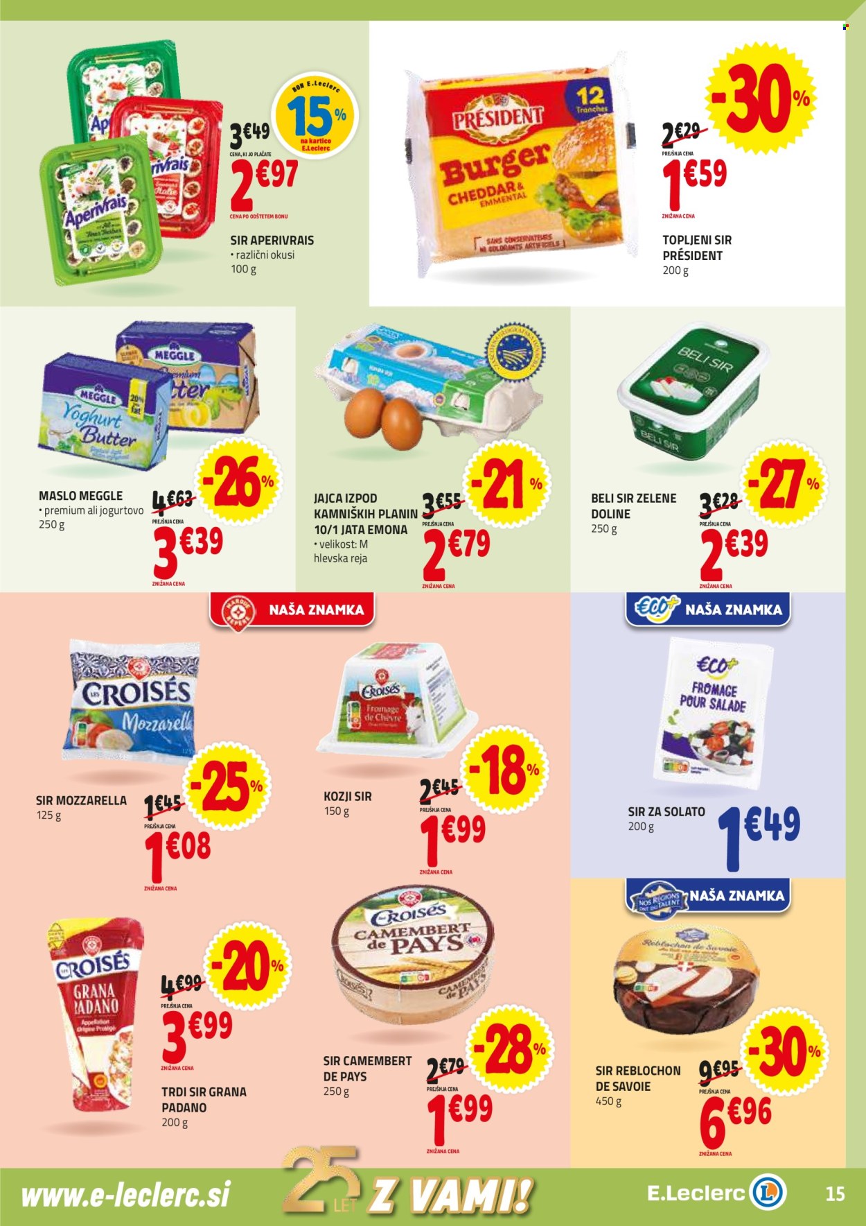 E.Leclerc katalog - 30.4.2025 - 10.5.2025. Stran 15