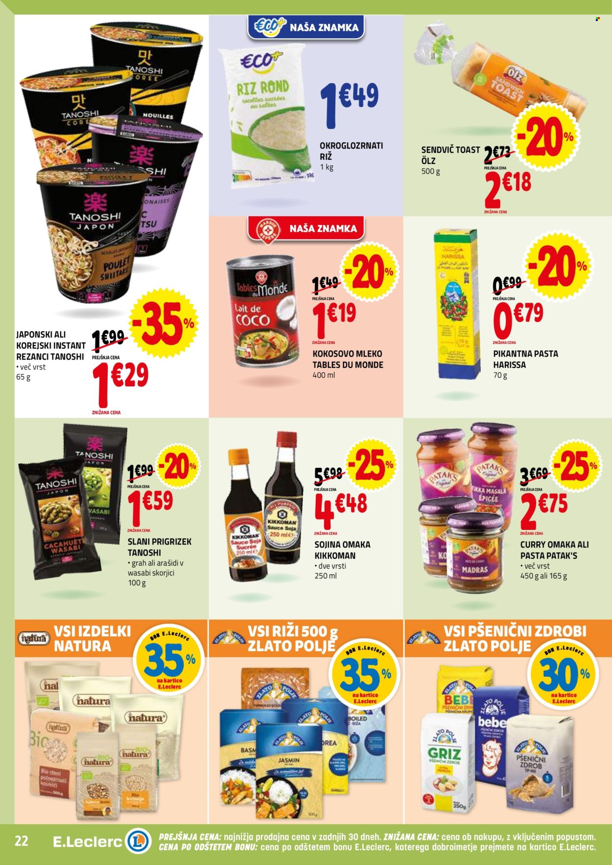 E.Leclerc katalog - 30.4.2025 - 10.5.2025. Stran 22