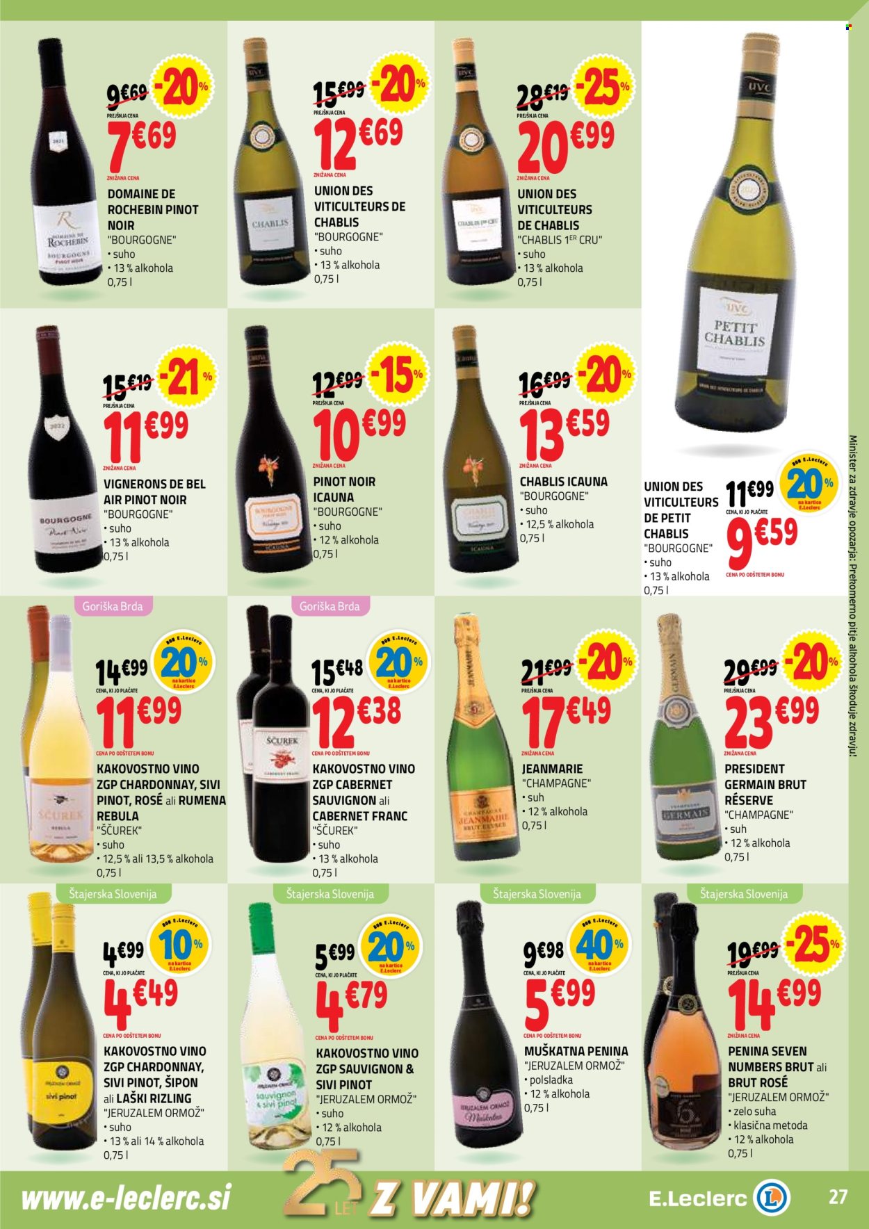 E.Leclerc katalog - 30.4.2025 - 10.5.2025. Stran 27