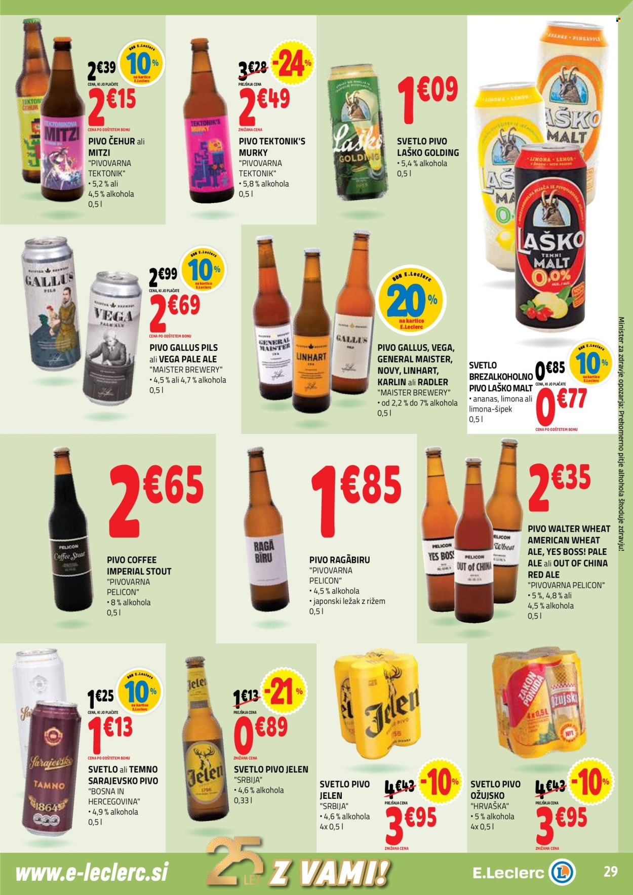 E.Leclerc katalog - 30.4.2025 - 10.5.2025. Stran 29