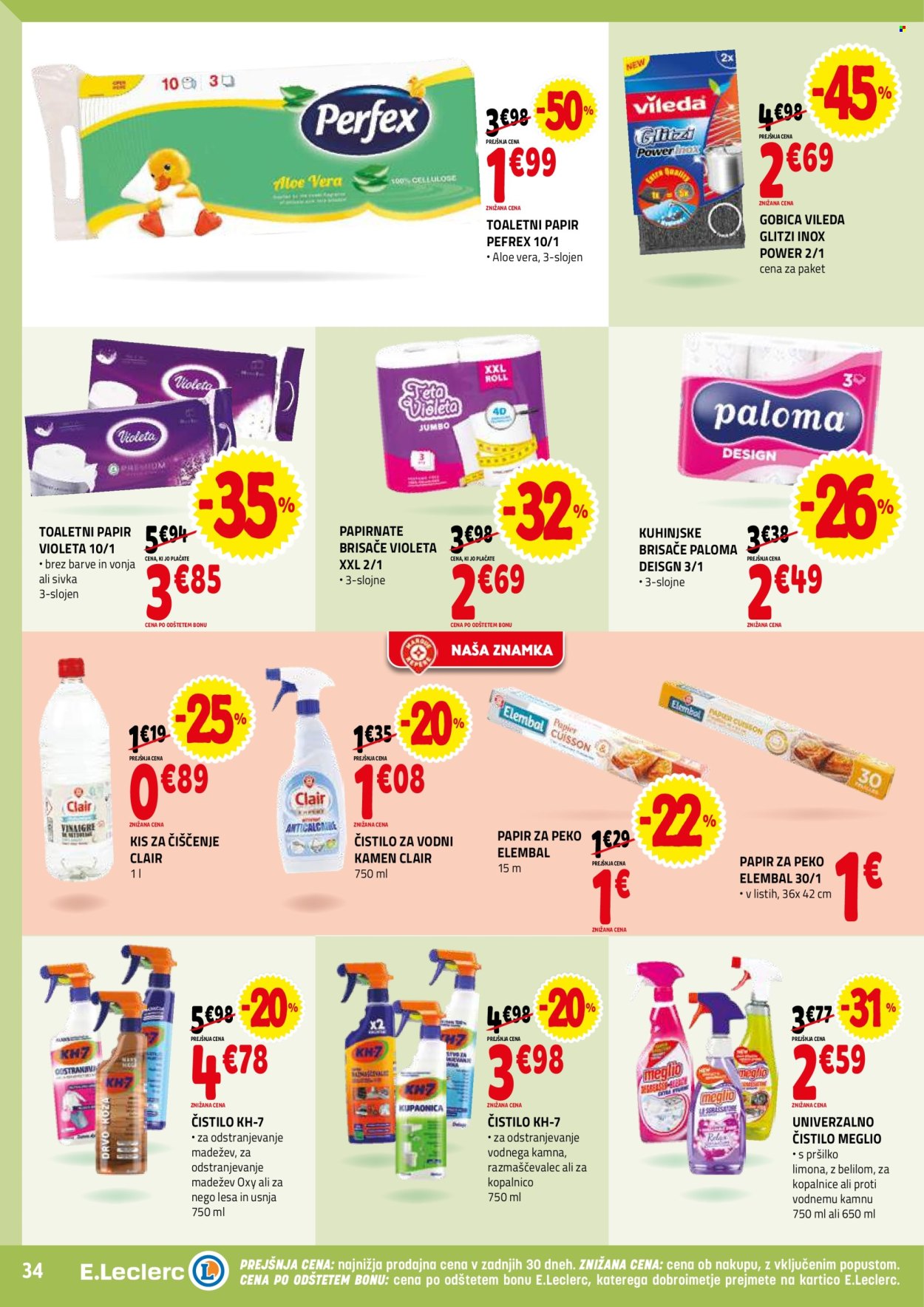 E.Leclerc katalog - 30.4.2025 - 10.5.2025. Stran 34