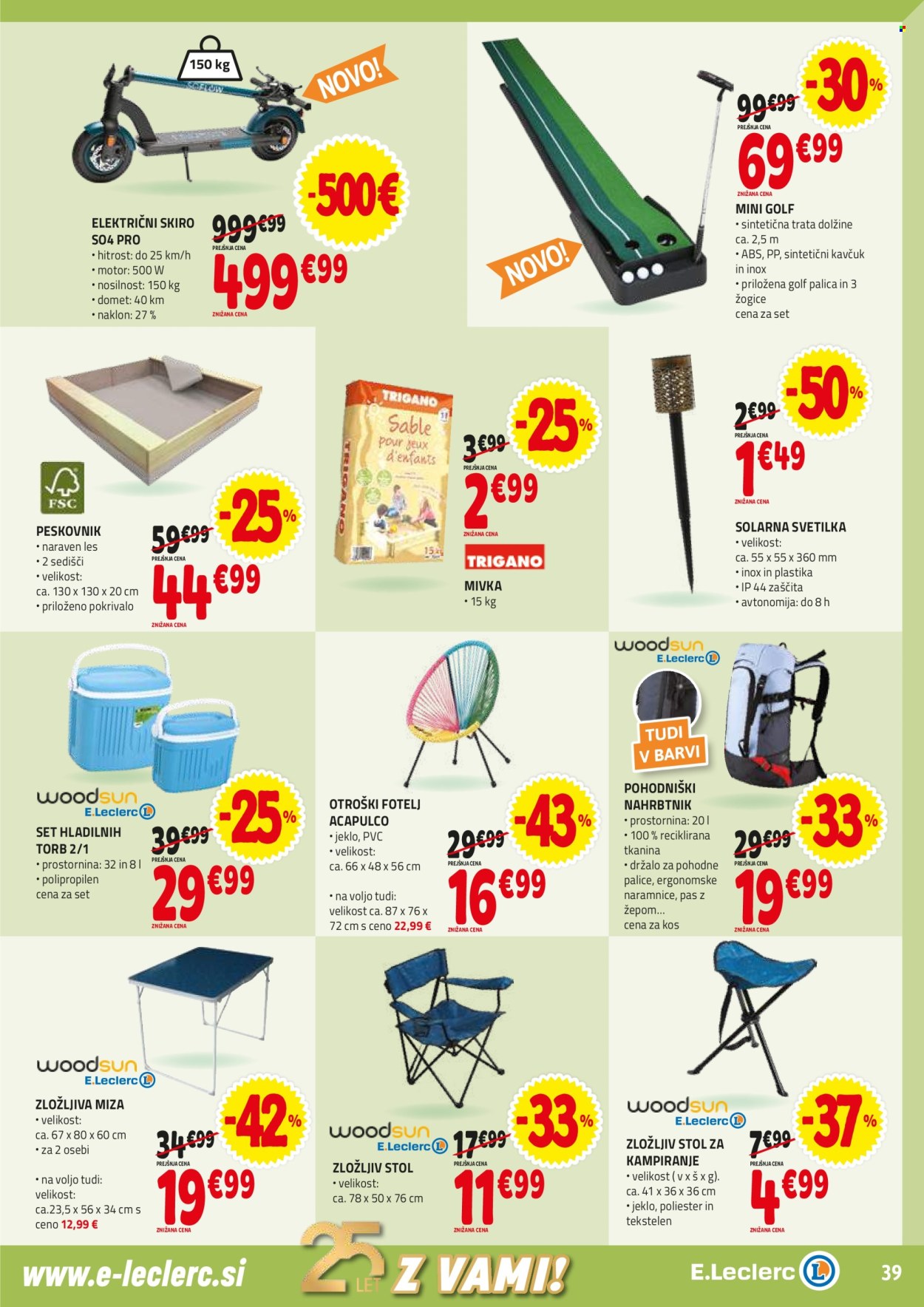 E.Leclerc katalog - 30.4.2025 - 10.5.2025. Stran 39