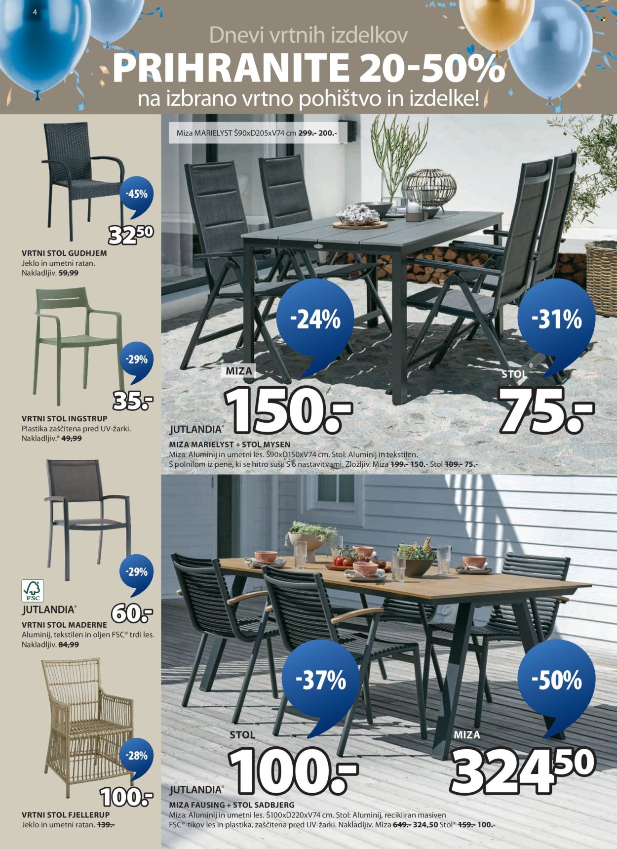 JYSK katalog - 30.4.2025 - 18.5.2025. Stran 4