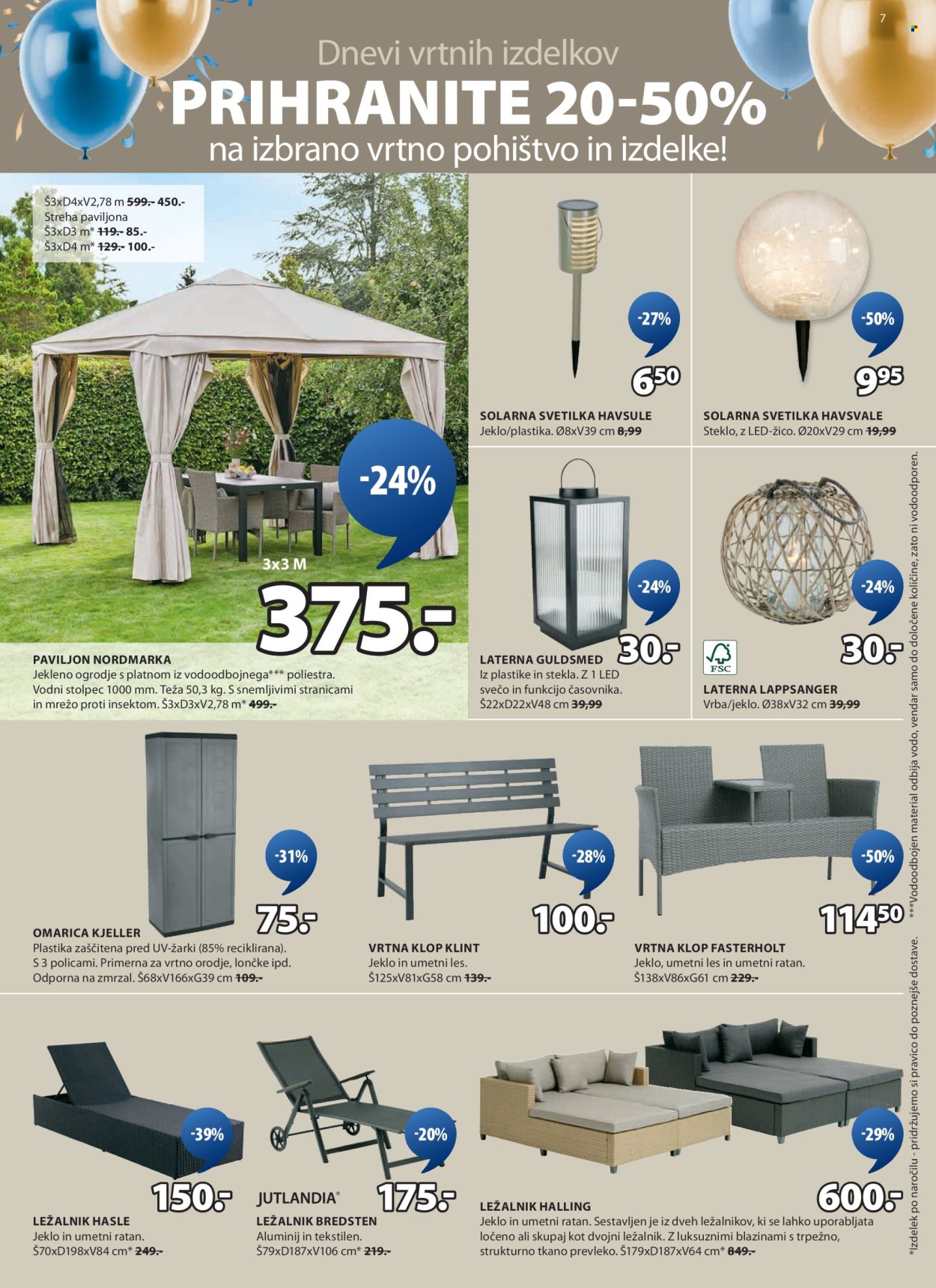 JYSK katalog - 30.4.2025 - 18.5.2025. Stran 7