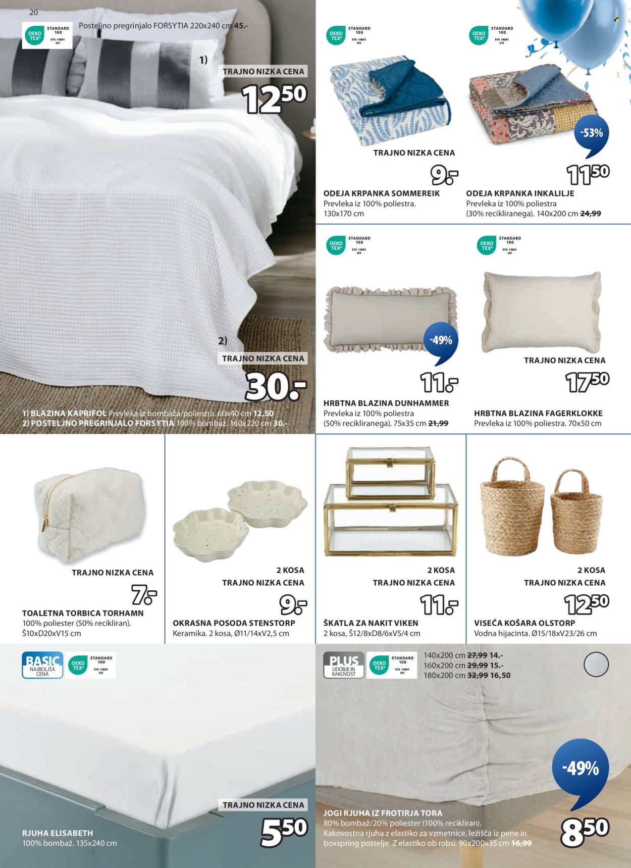 JYSK katalog - 30.4.2025 - 18.5.2025. Stran 20