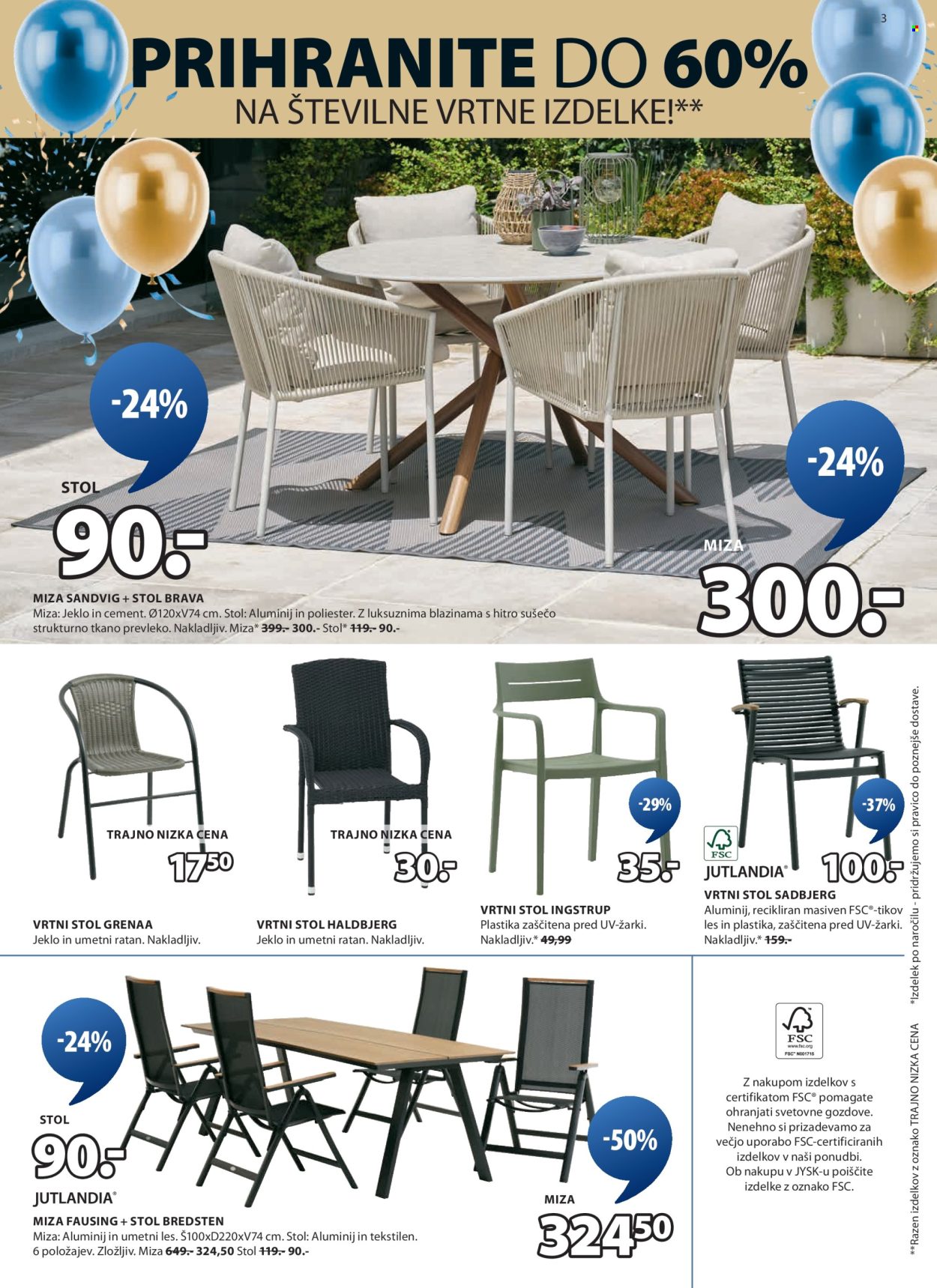 JYSK katalog - 23.4.2025 - 18.5.2025. Stran 3